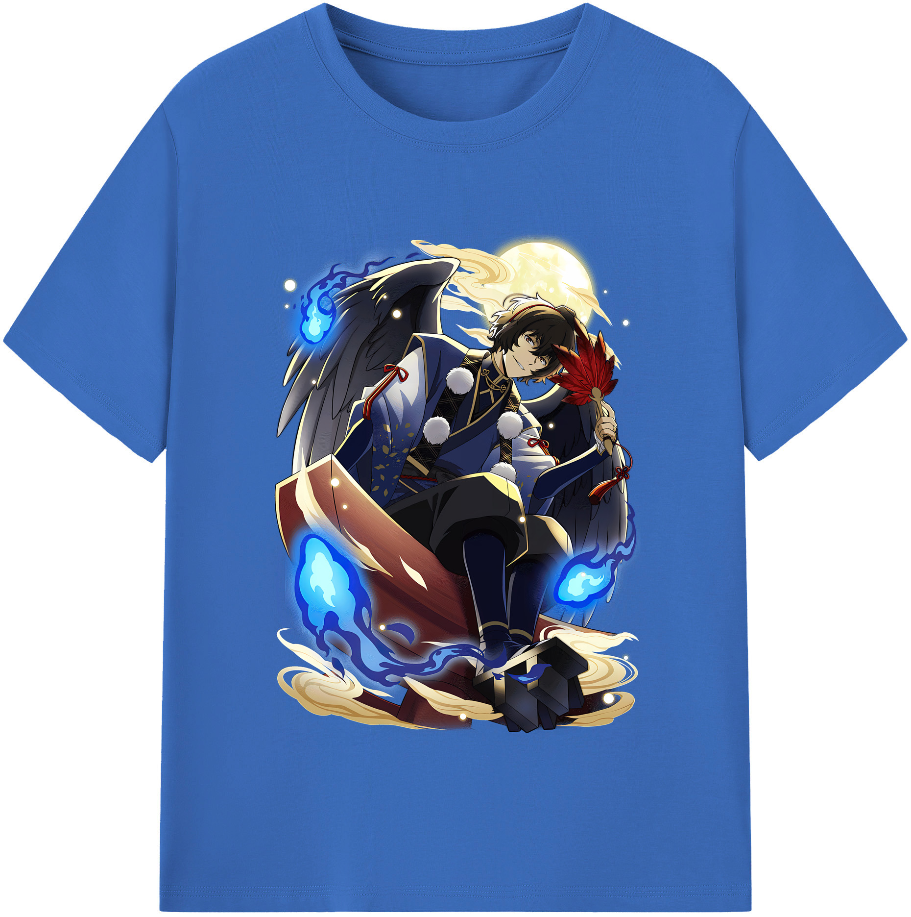 （画像用） 文豪ストレイドッグス Bungo Stray Dogs 綿100％半袖Tシャツ（フロントプリント）