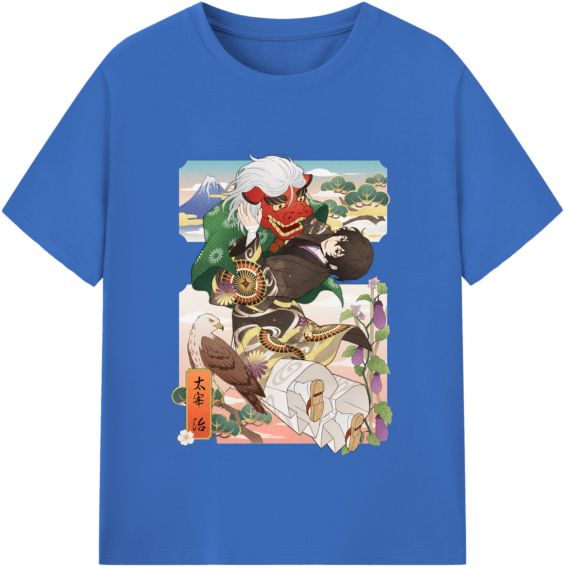 （画像用） 文豪ストレイドッグス Bungo Stray Dogs 綿100％半袖Tシャツ（フロントプリント）