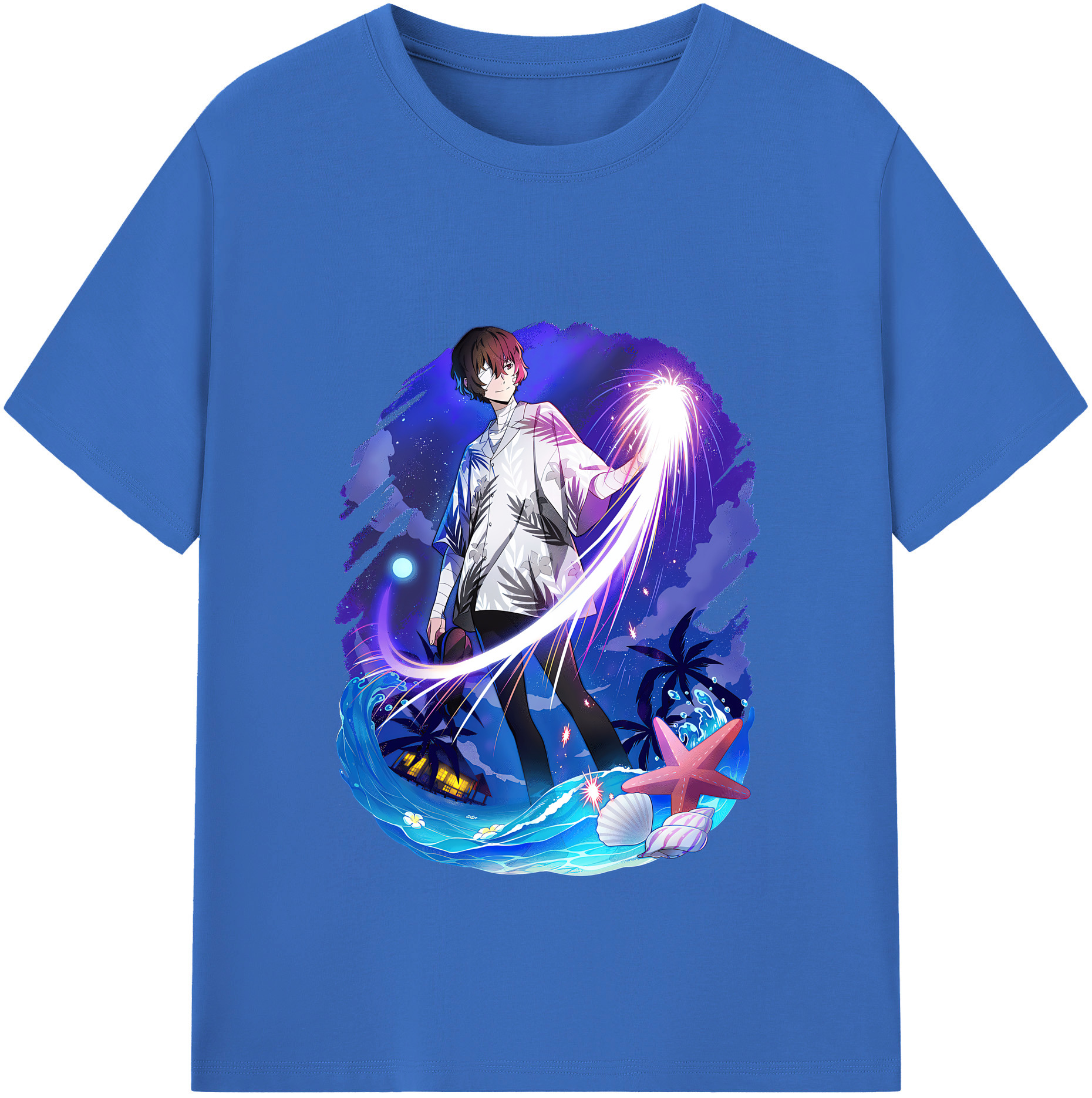 （画像用） 文豪ストレイドッグス Bungo Stray Dogs 綿100％半袖Tシャツ（フロントプリント）