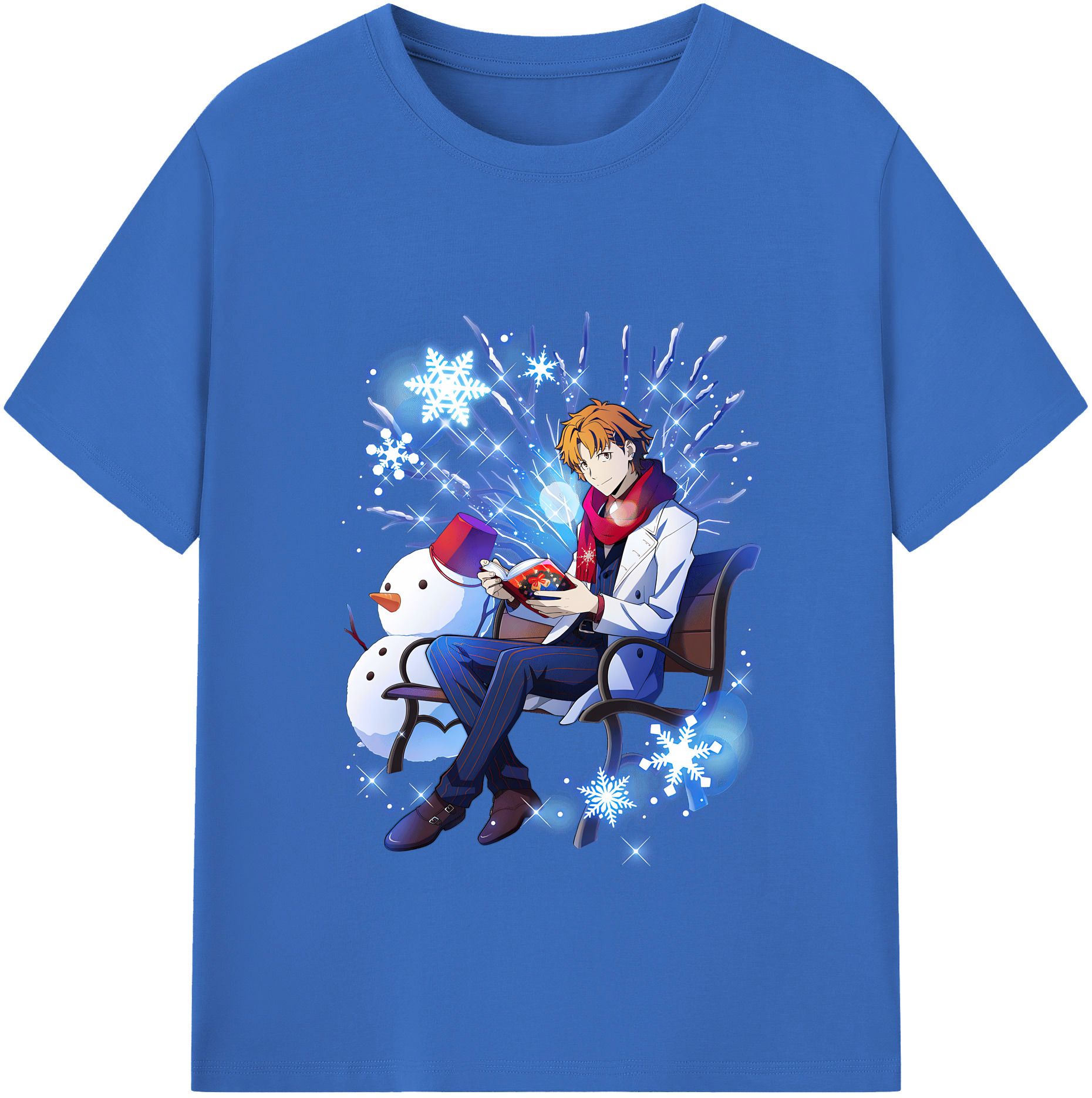 （画像用） 文豪ストレイドッグス Bungo Stray Dogs 綿100％半袖Tシャツ（フロントプリント）