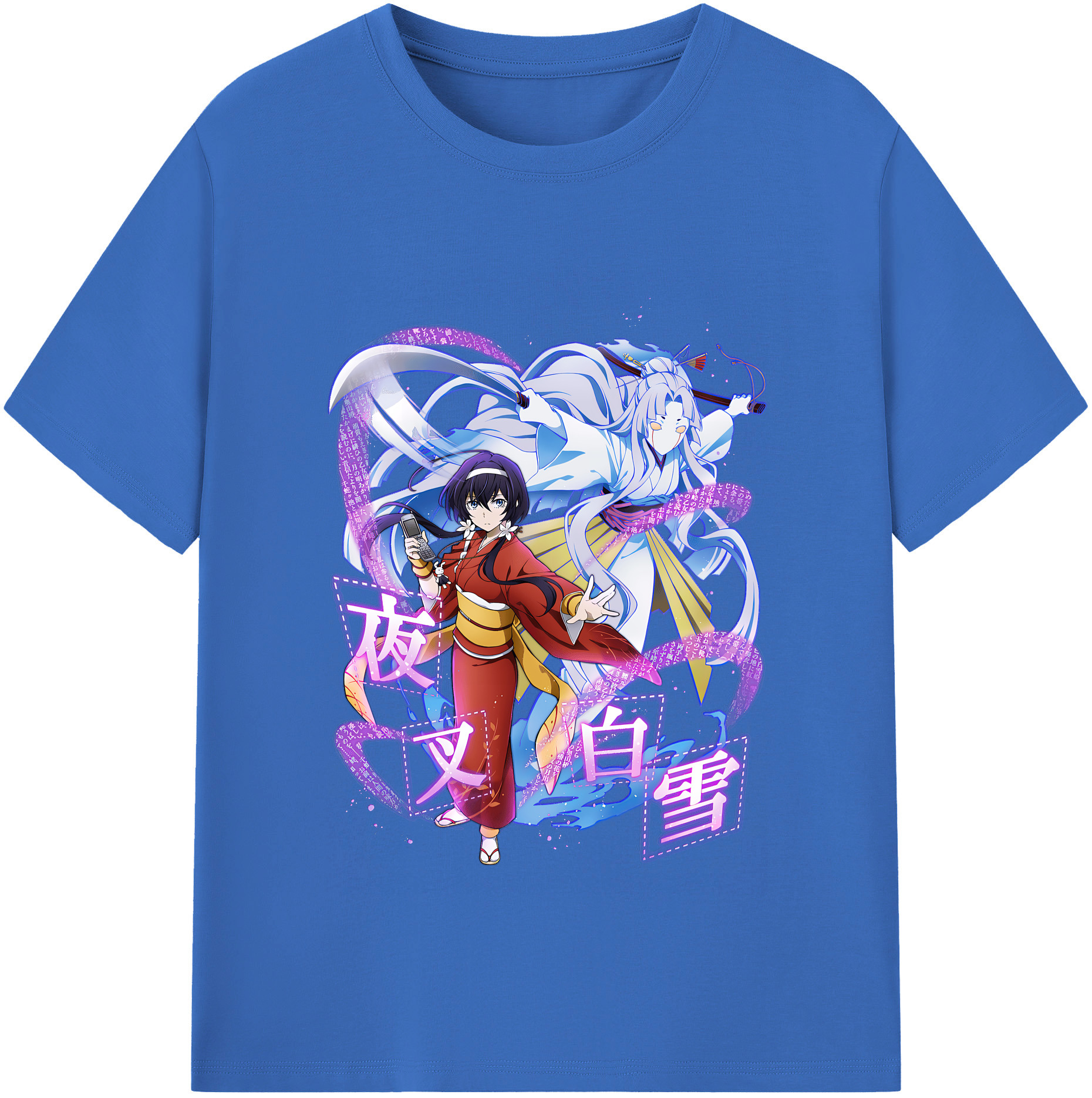 （画像用） 文豪ストレイドッグス Bungo Stray Dogs 綿100％半袖Tシャツ（フロントプリント）