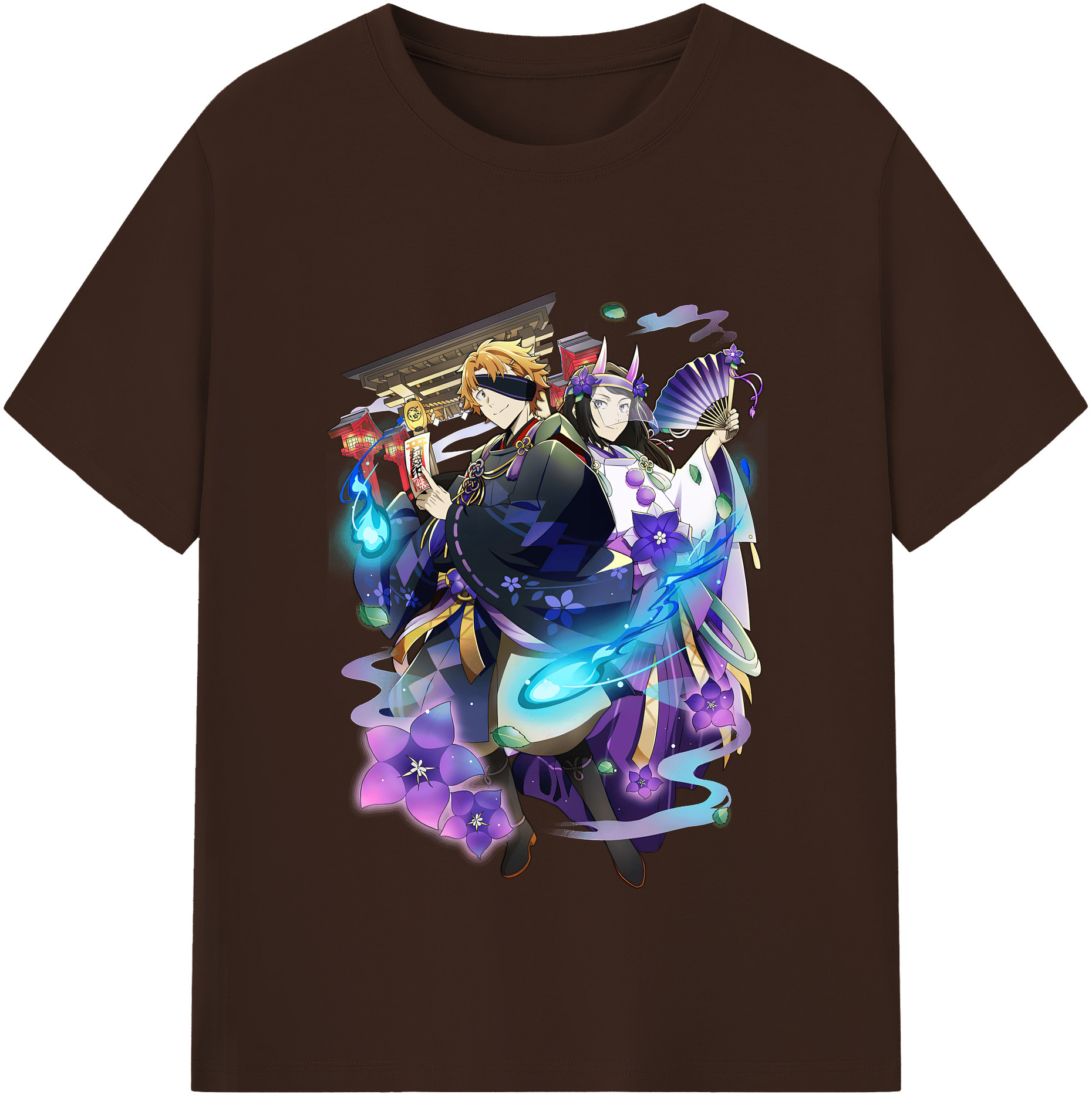 （画像用） 文豪ストレイドッグス Bungo Stray Dogs 綿100％半袖Tシャツ（フロントプリント）