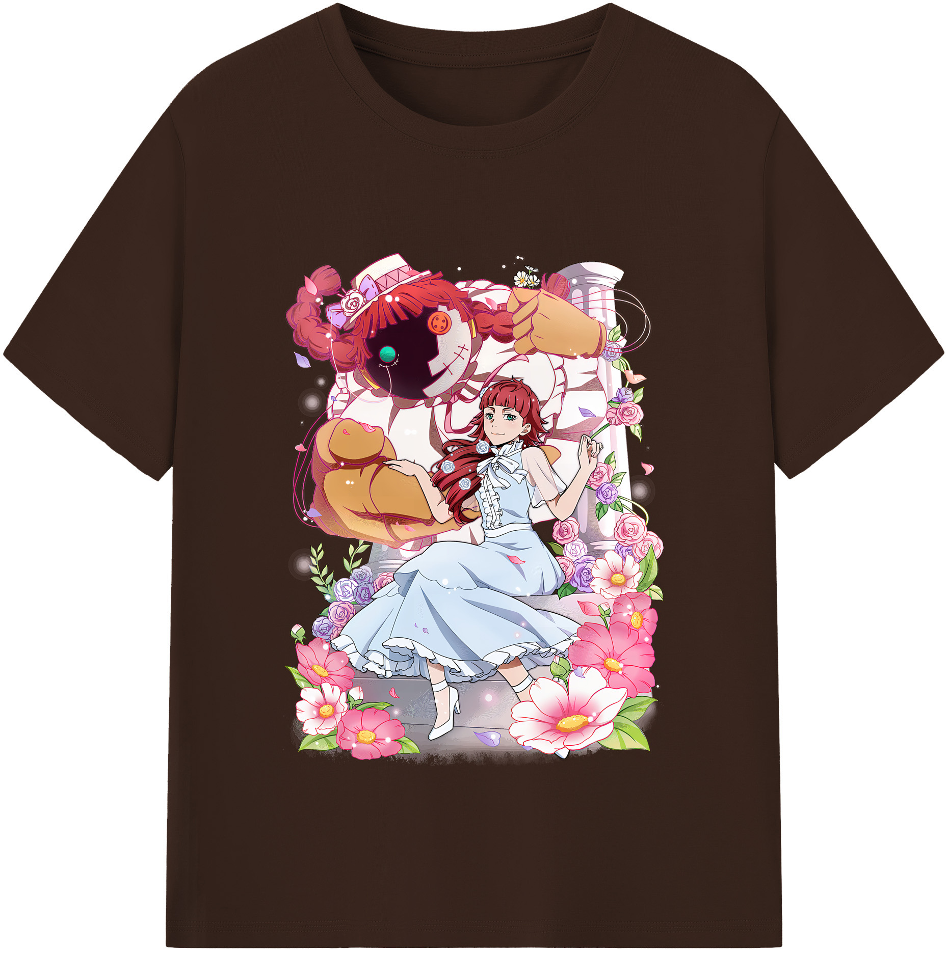 （画像用） 文豪ストレイドッグス Bungo Stray Dogs 綿100％半袖Tシャツ（フロントプリント）
