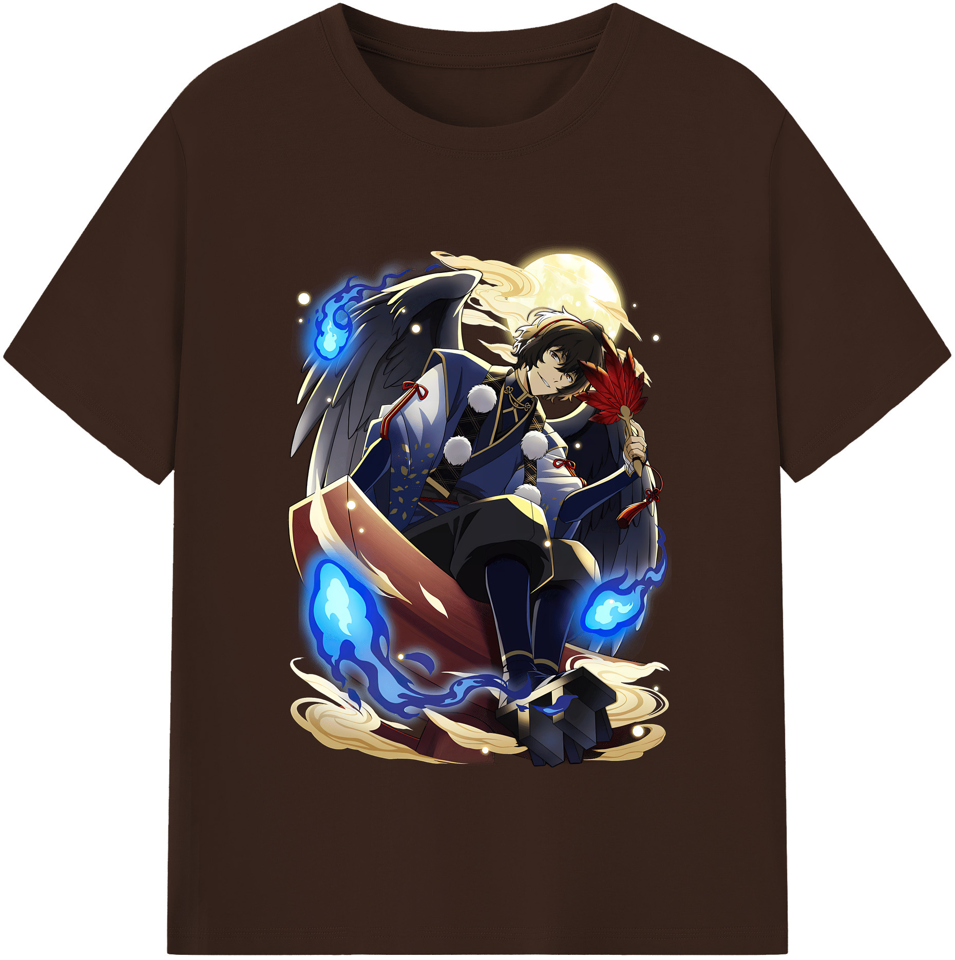 （画像用） 文豪ストレイドッグス Bungo Stray Dogs 綿100％半袖Tシャツ（フロントプリント）