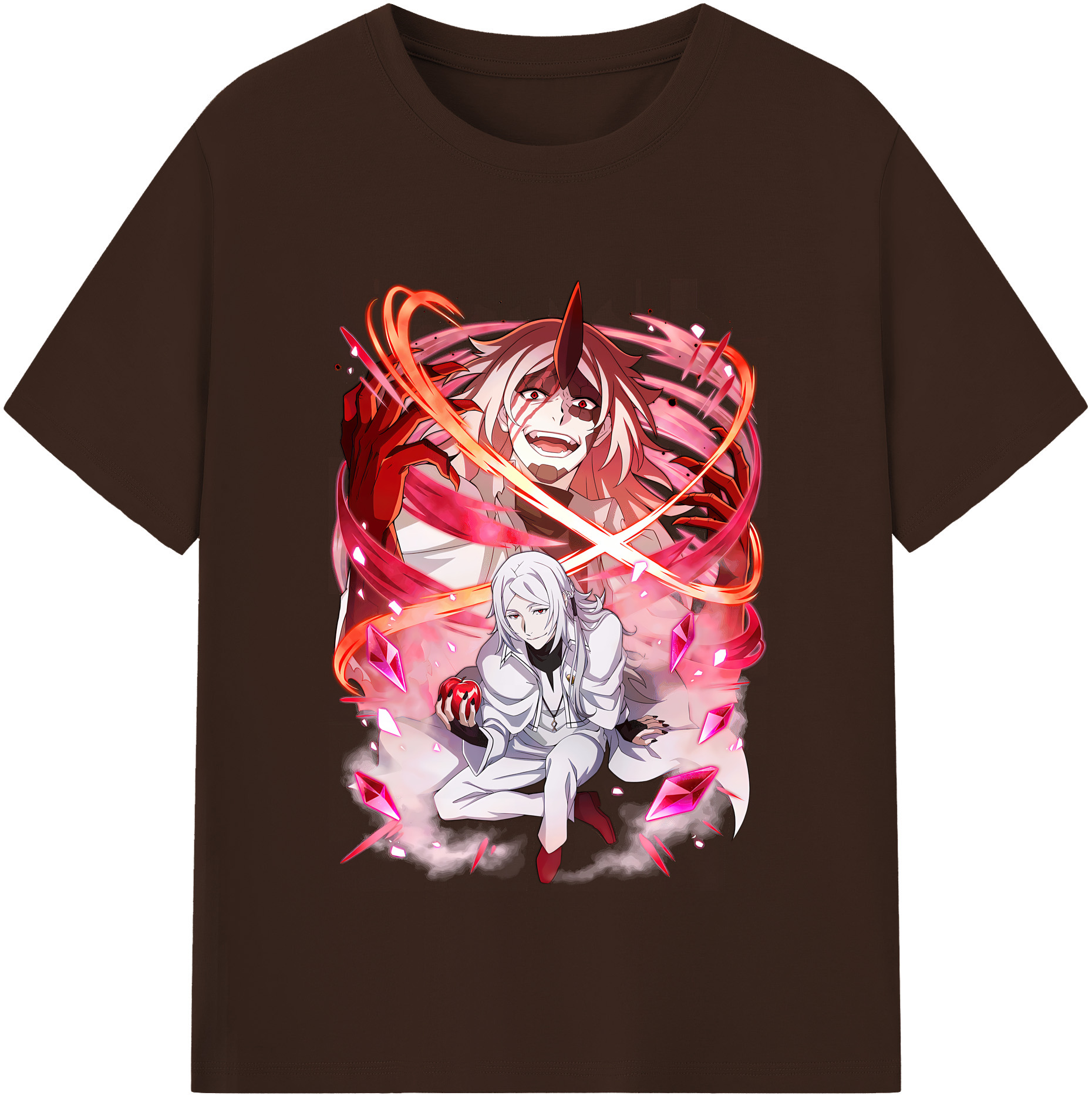 （画像用） 文豪ストレイドッグス Bungo Stray Dogs 綿100％半袖Tシャツ（フロントプリント）