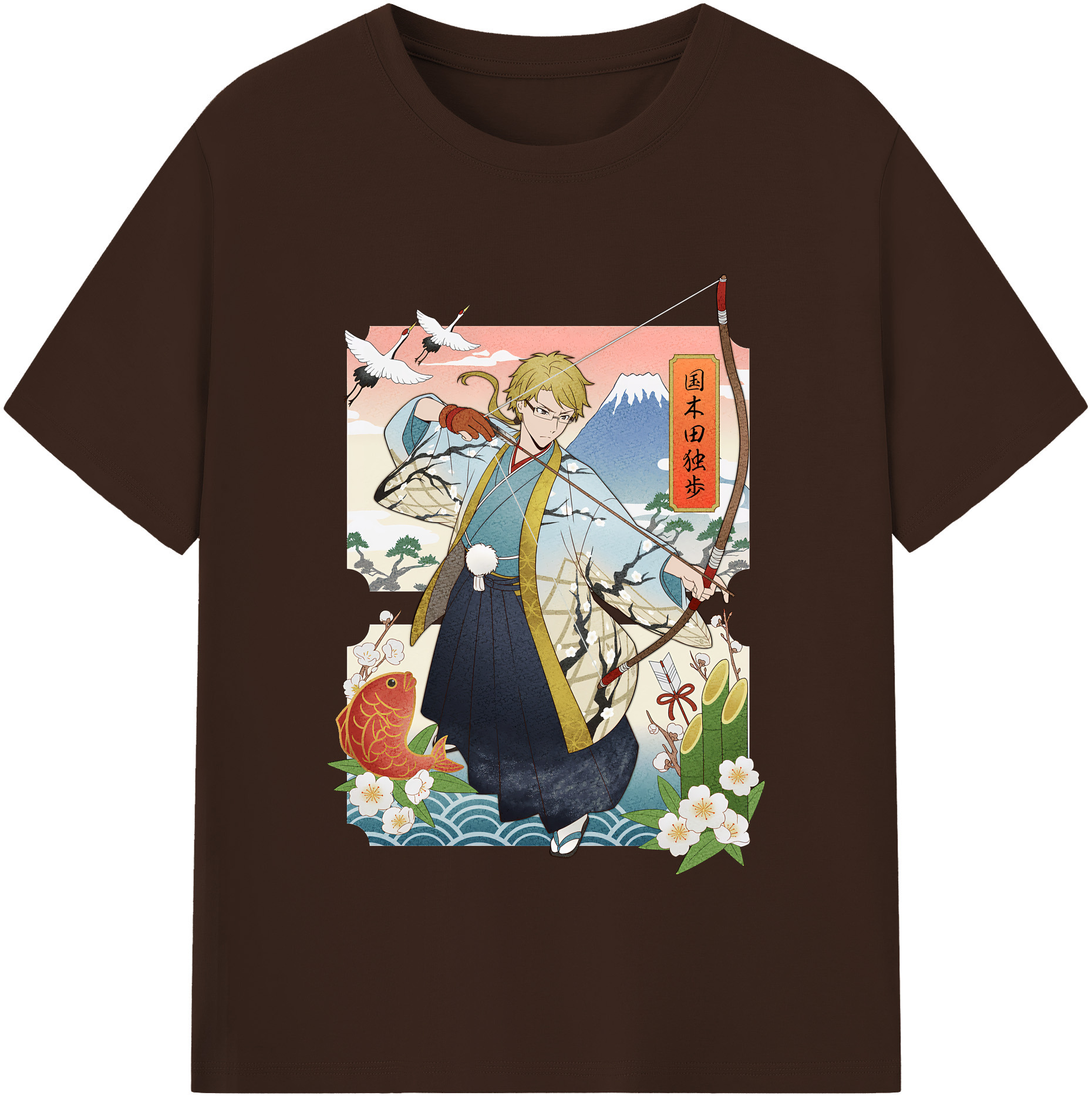（画像用） 文豪ストレイドッグス Bungo Stray Dogs 綿100％半袖Tシャツ（フロントプリント）