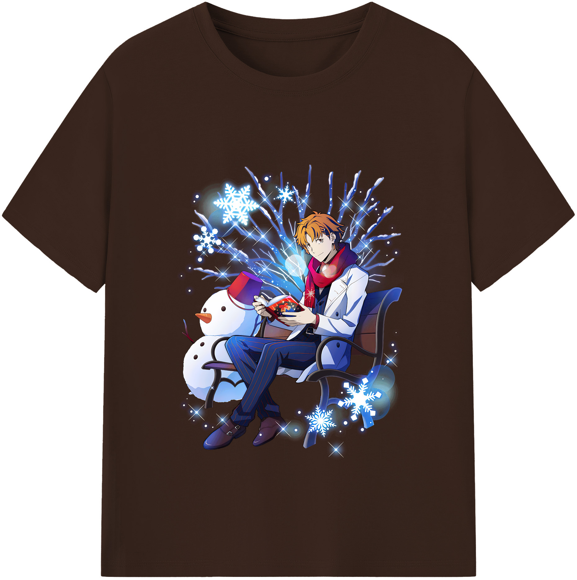 （画像用） 文豪ストレイドッグス Bungo Stray Dogs 綿100％半袖Tシャツ（フロントプリント）