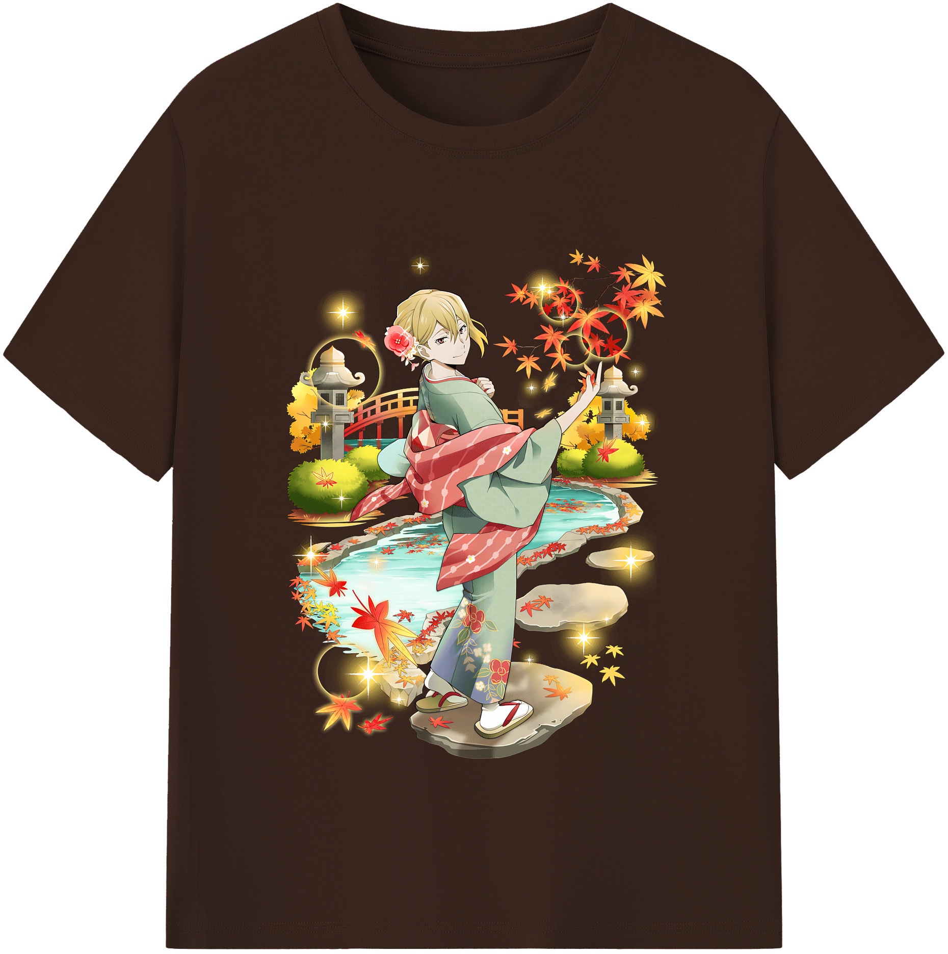 （画像用） 文豪ストレイドッグス Bungo Stray Dogs 綿100％半袖Tシャツ（フロントプリント）
