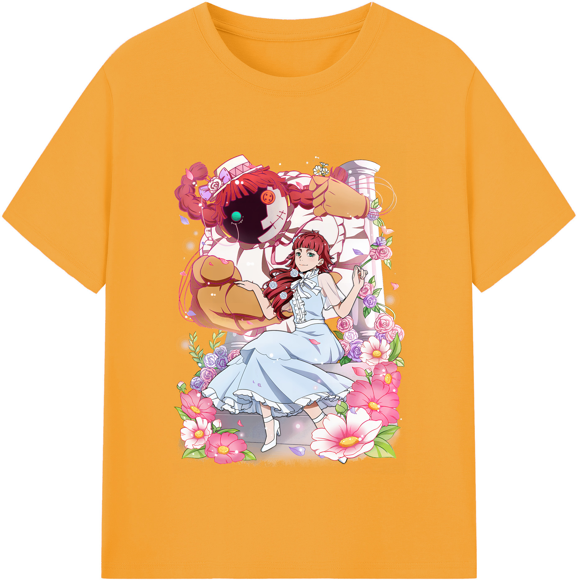 （画像用） 文豪ストレイドッグス Bungo Stray Dogs 綿100％半袖Tシャツ（フロントプリント）