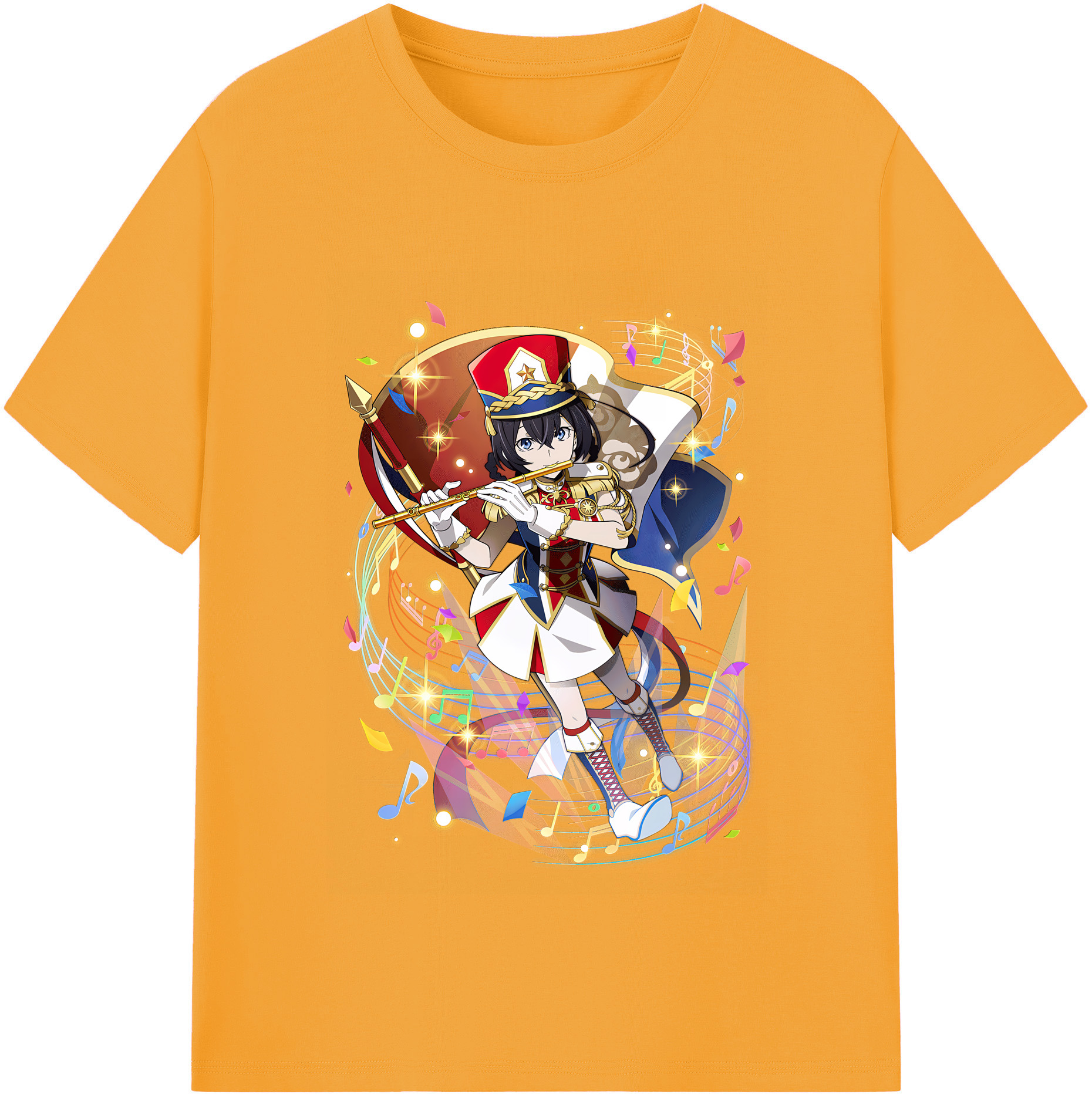 （画像用） 文豪ストレイドッグス Bungo Stray Dogs 綿100％半袖Tシャツ（フロントプリント）