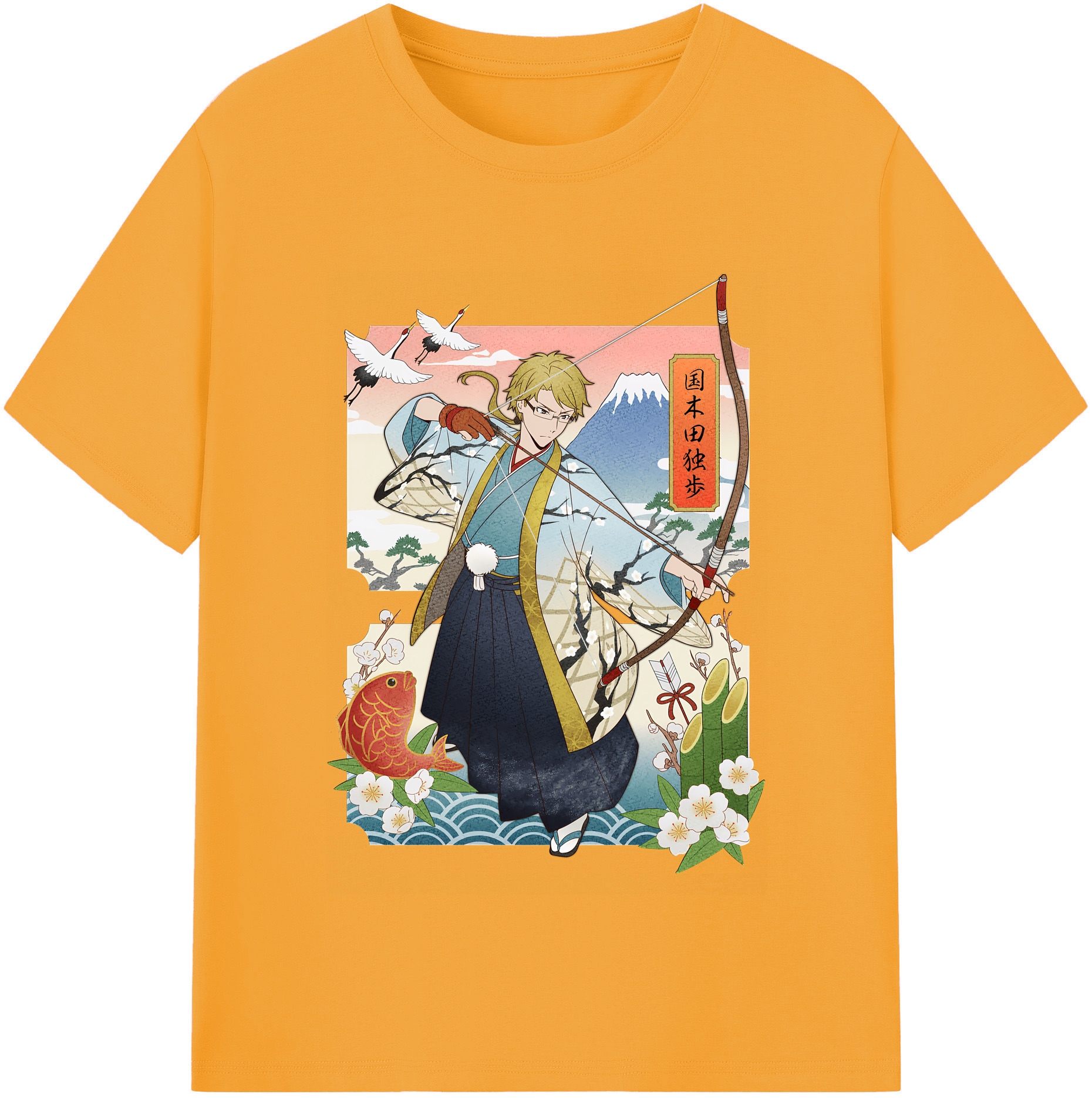 （画像用） 文豪ストレイドッグス Bungo Stray Dogs 綿100％半袖Tシャツ（フロントプリント）