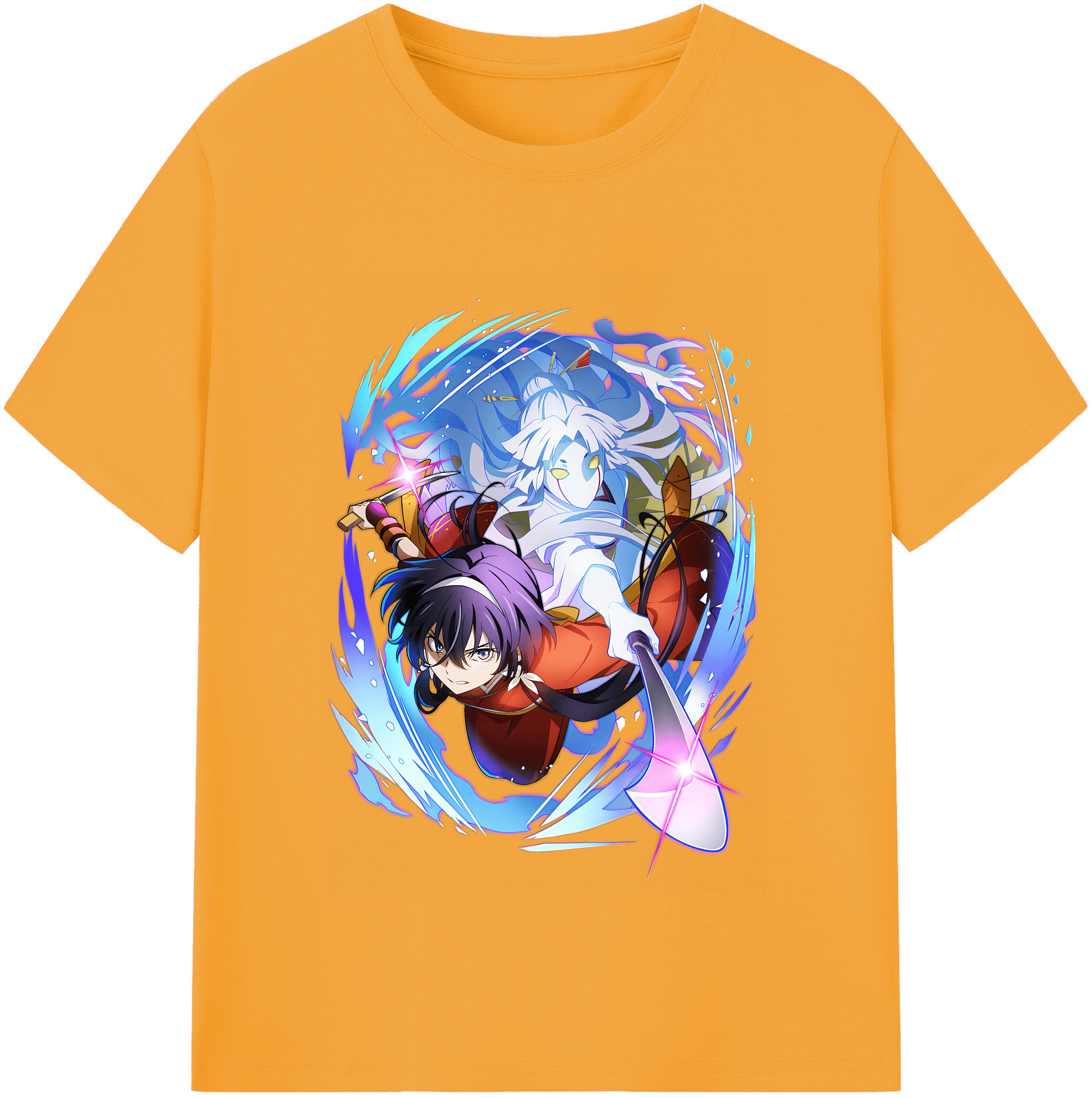 （画像用） 文豪ストレイドッグス Bungo Stray Dogs 綿100％半袖Tシャツ（フロントプリント）