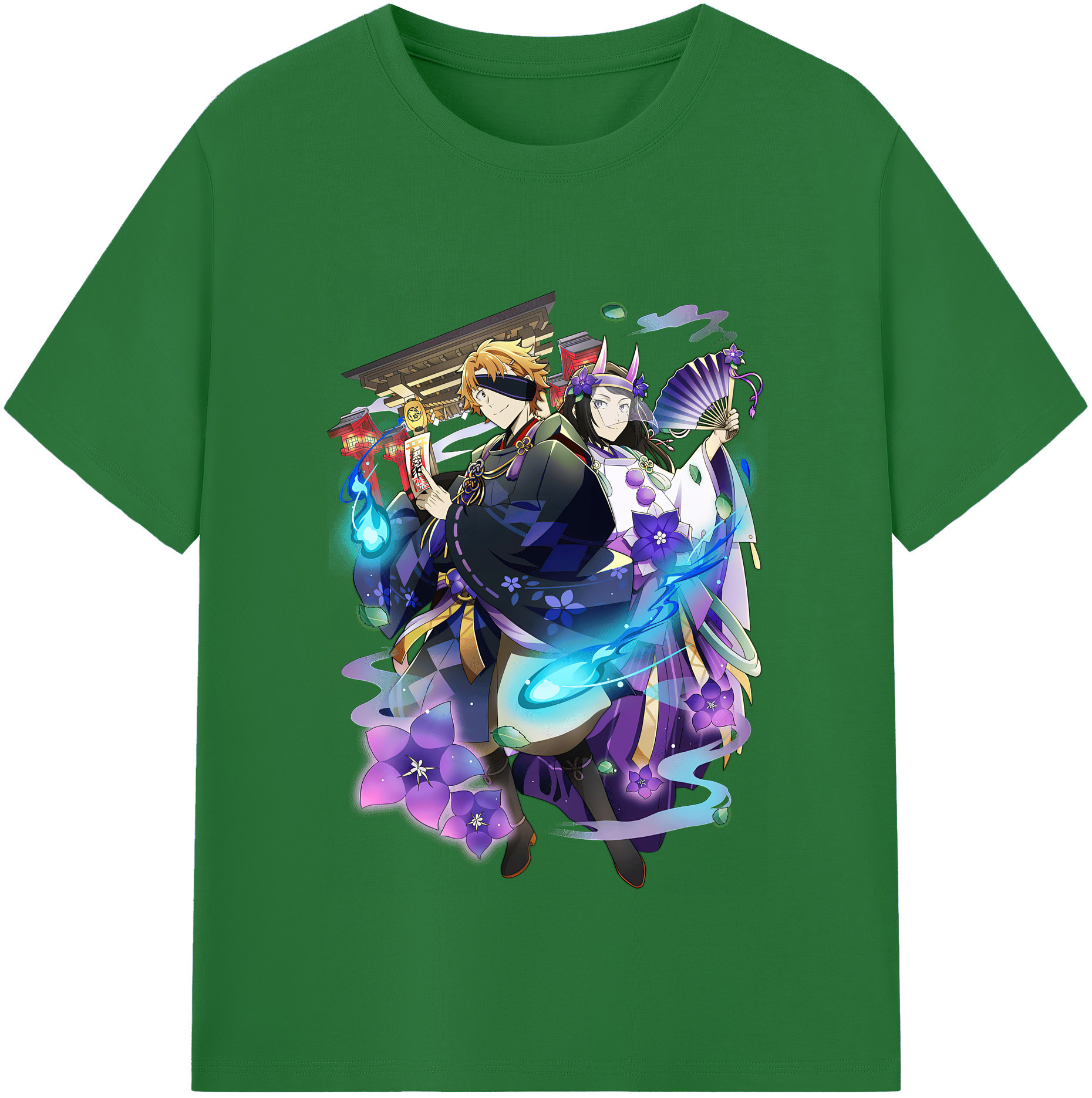 （画像用） 文豪ストレイドッグス Bungo Stray Dogs 綿100％半袖Tシャツ（フロントプリント）