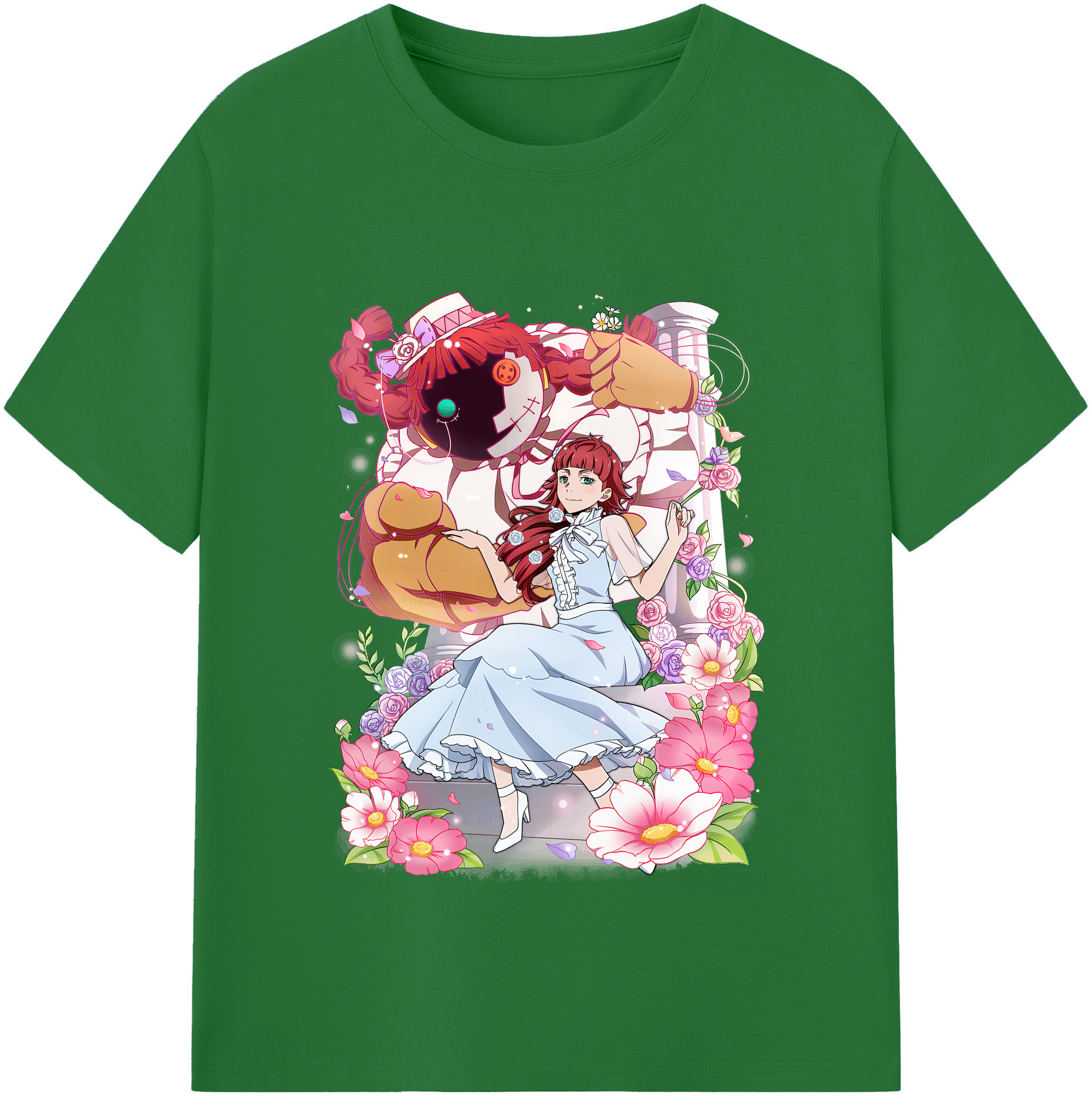 （画像用） 文豪ストレイドッグス Bungo Stray Dogs 綿100％半袖Tシャツ（フロントプリント）
