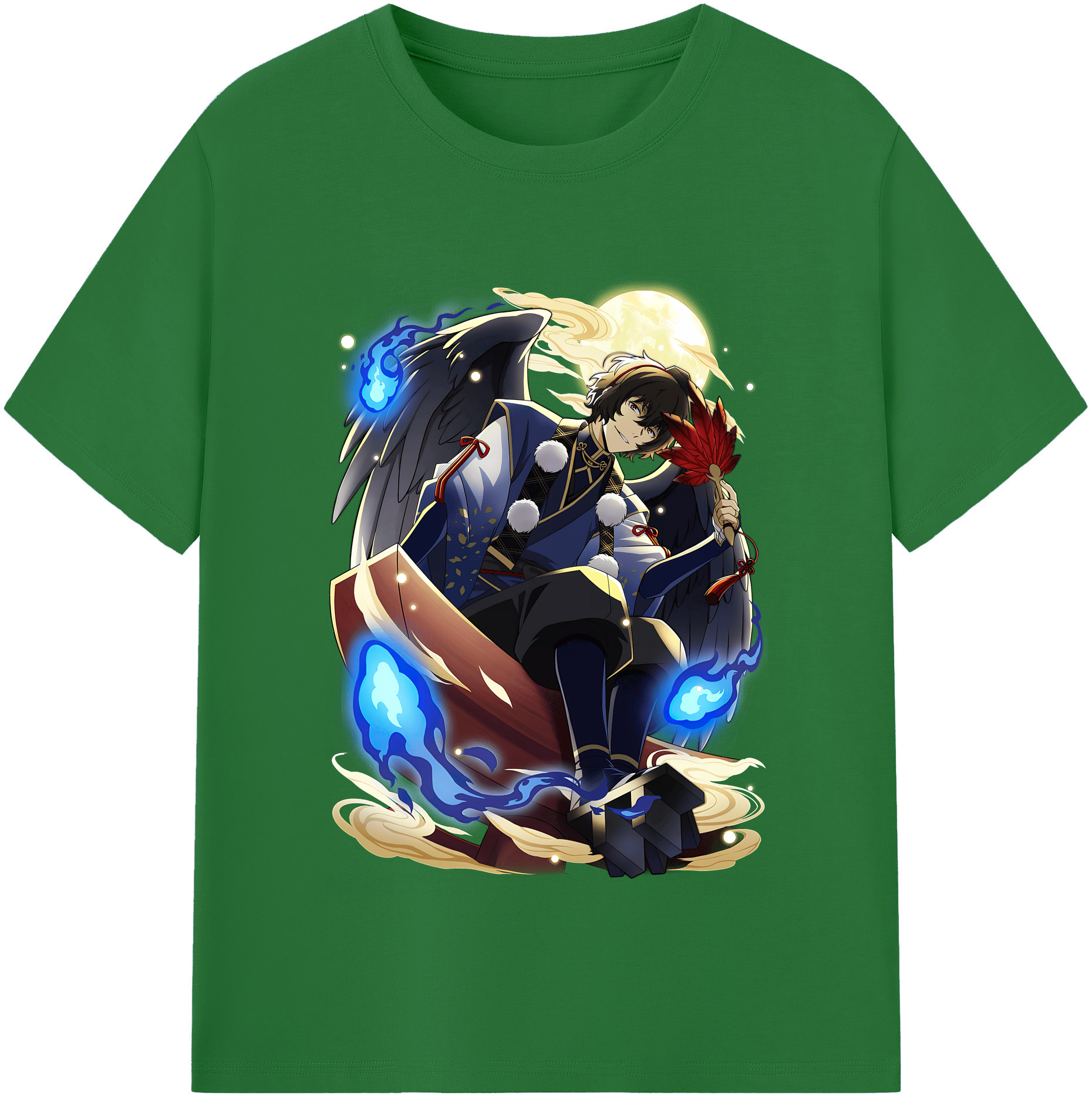 （画像用） 文豪ストレイドッグス Bungo Stray Dogs 綿100％半袖Tシャツ（フロントプリント）
