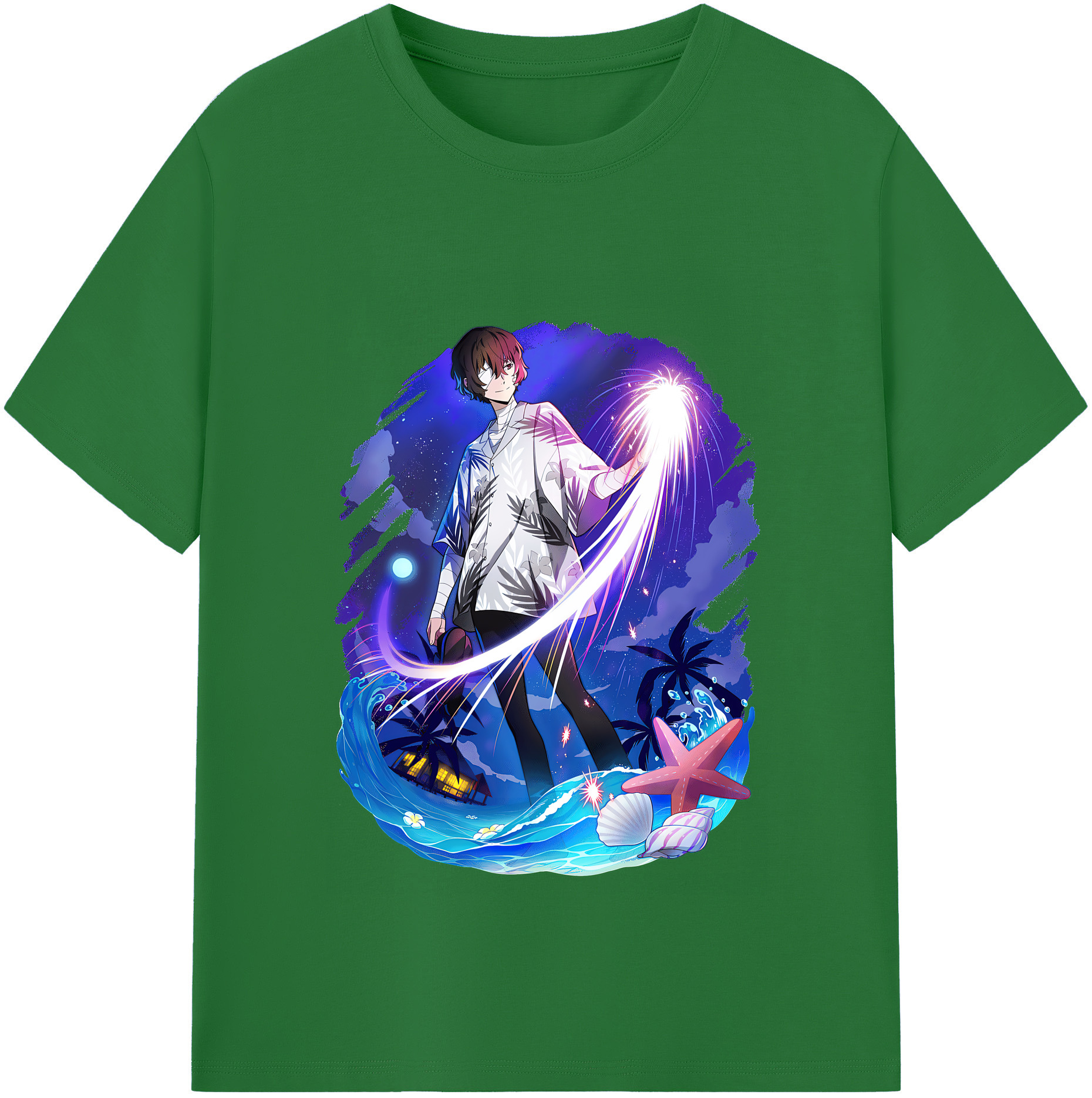 （画像用） 文豪ストレイドッグス Bungo Stray Dogs 綿100％半袖Tシャツ（フロントプリント）