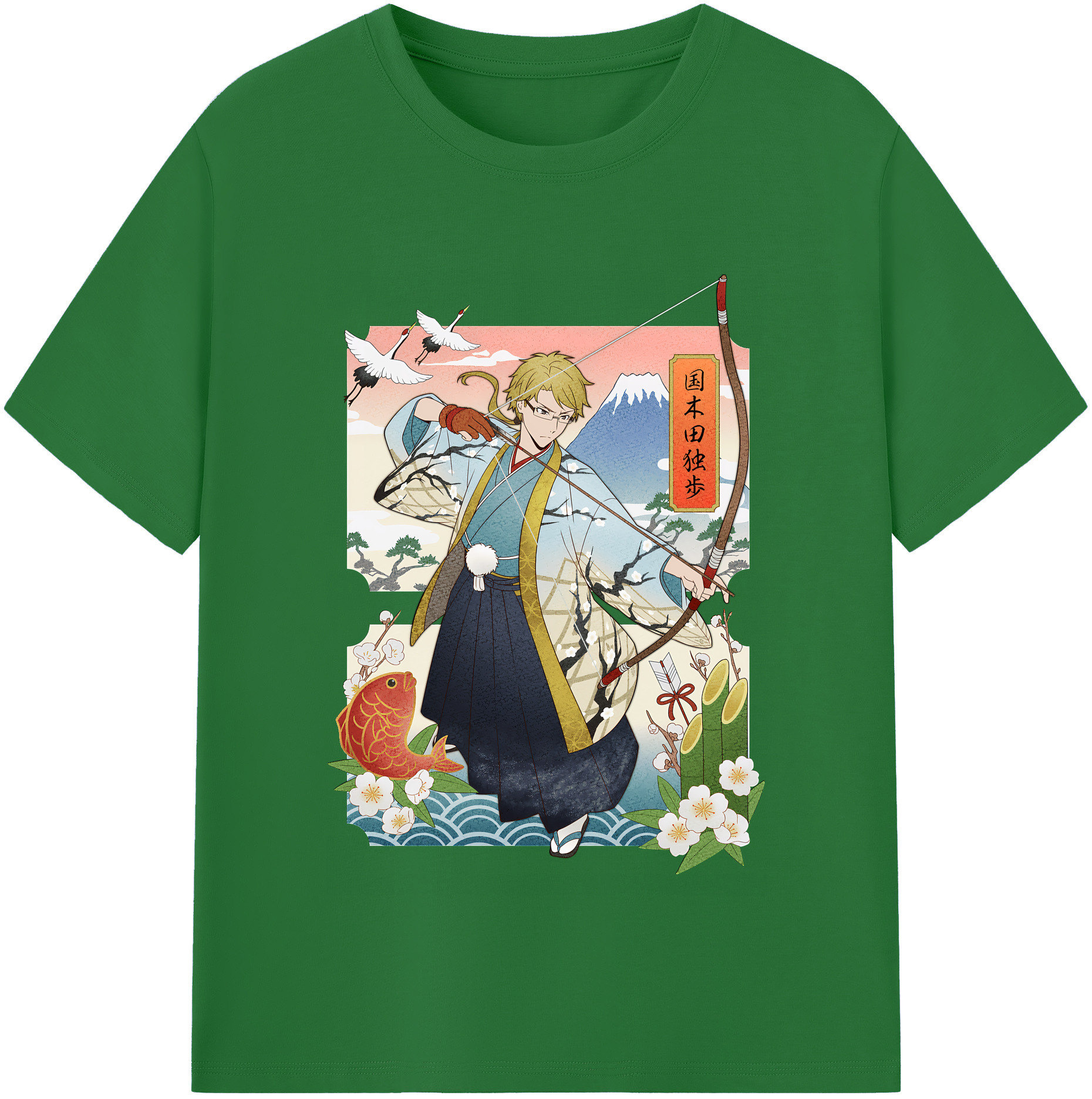 （画像用） 文豪ストレイドッグス Bungo Stray Dogs 綿100％半袖Tシャツ（フロントプリント）