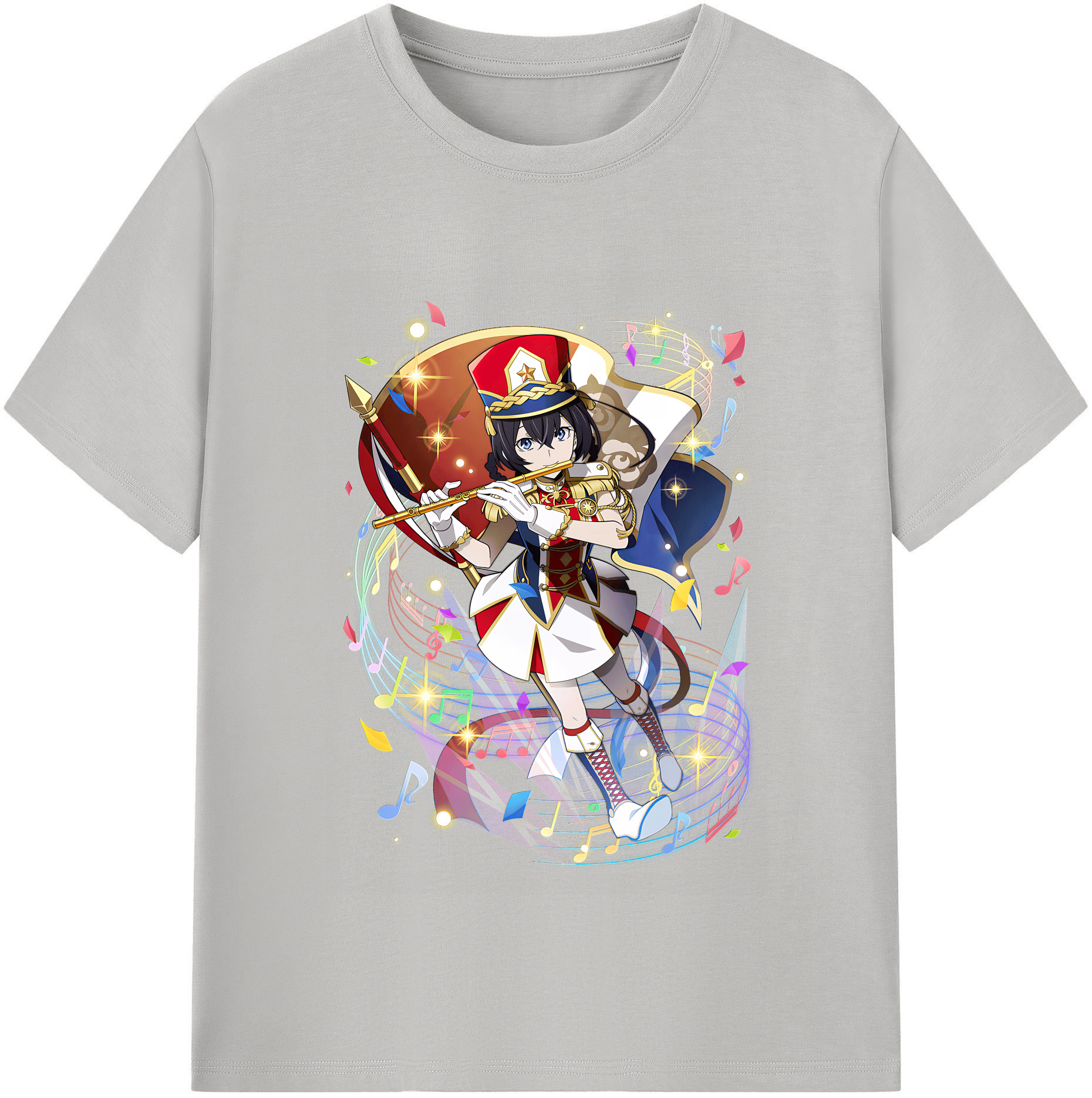 （画像用） 文豪ストレイドッグス Bungo Stray Dogs 綿100％半袖Tシャツ（フロントプリント）