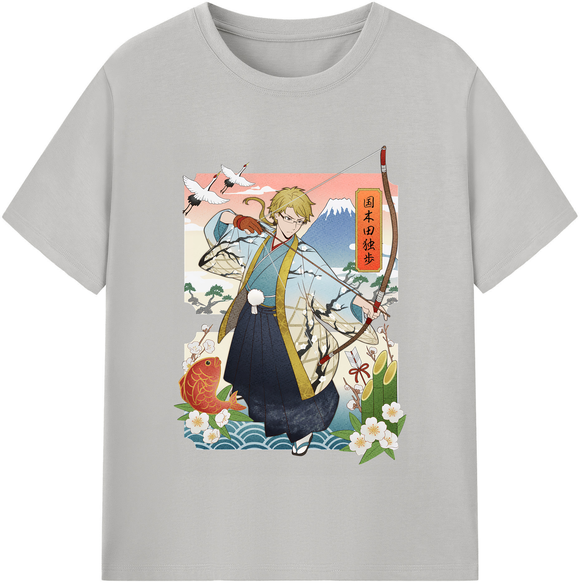 （画像用） 文豪ストレイドッグス Bungo Stray Dogs 綿100％半袖Tシャツ（フロントプリント）
