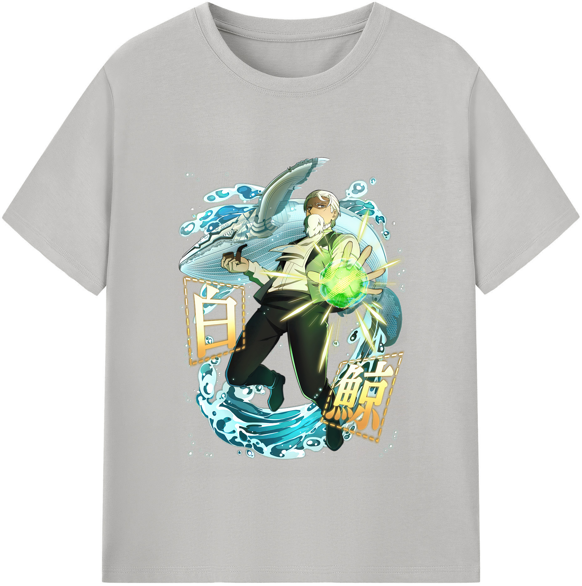 （画像用） 文豪ストレイドッグス Bungo Stray Dogs 綿100％半袖Tシャツ（フロントプリント）