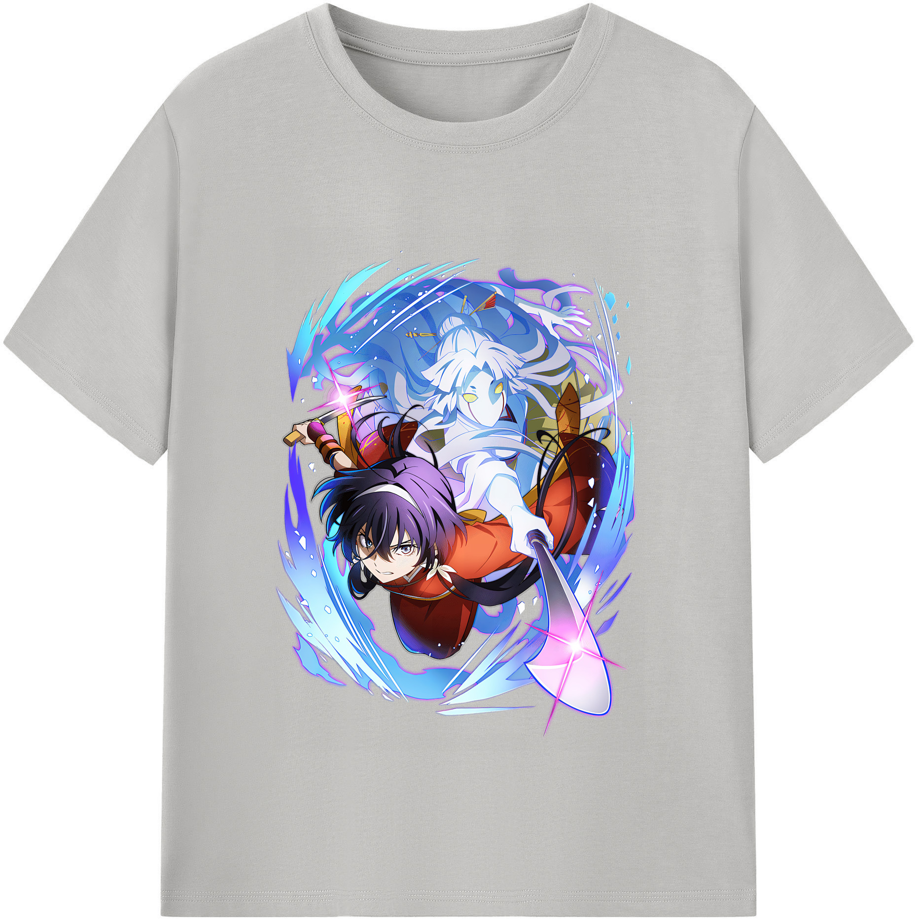 （画像用） 文豪ストレイドッグス Bungo Stray Dogs 綿100％半袖Tシャツ（フロントプリント）