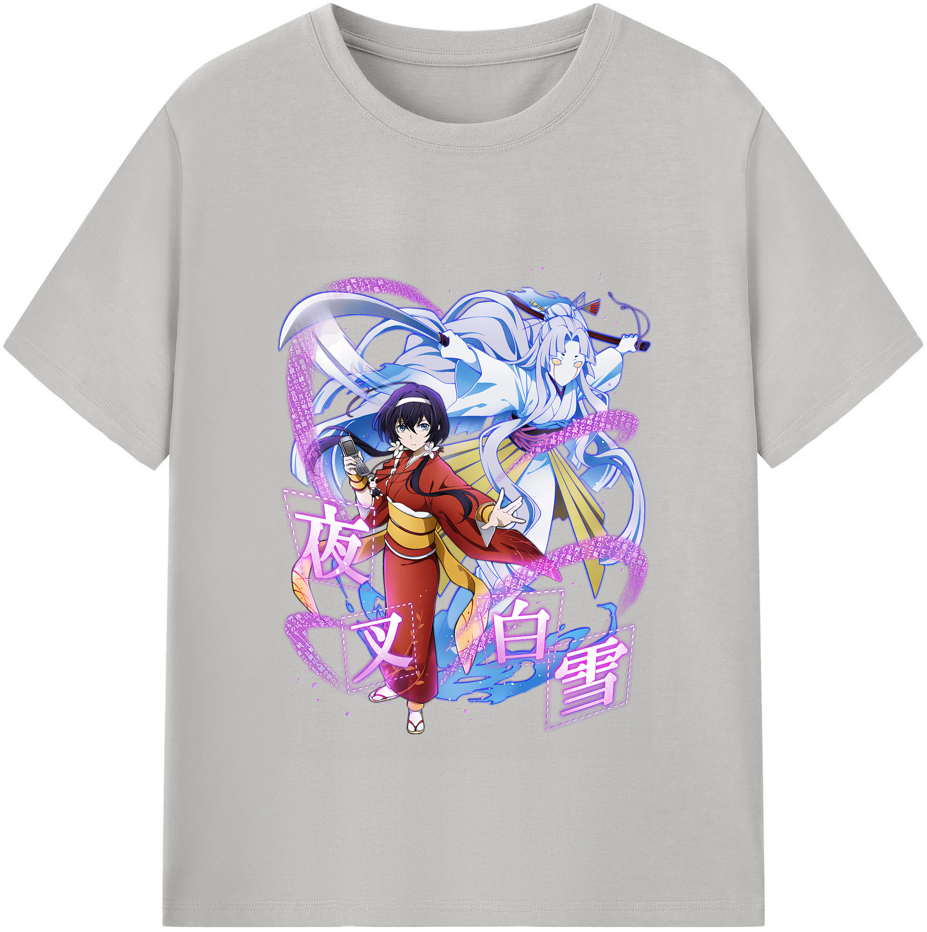 （画像用） 文豪ストレイドッグス Bungo Stray Dogs 綿100％半袖Tシャツ（フロントプリント）