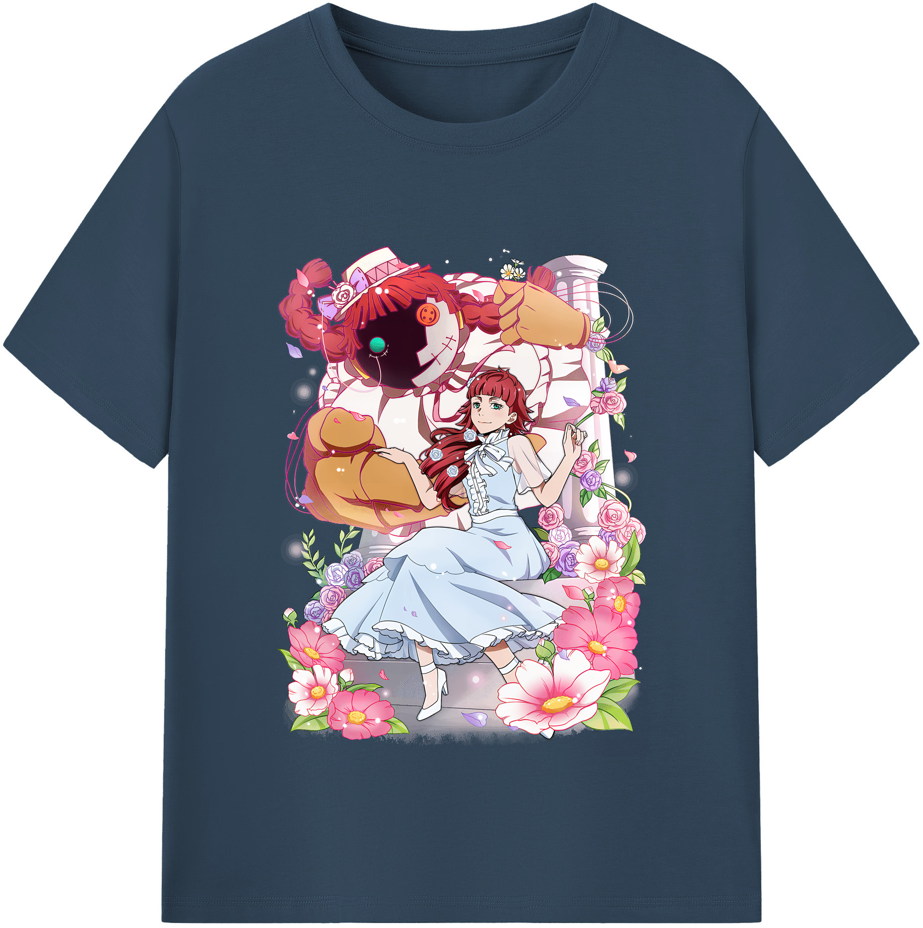 （画像用） 文豪ストレイドッグス Bungo Stray Dogs 綿100％半袖Tシャツ（フロントプリント）