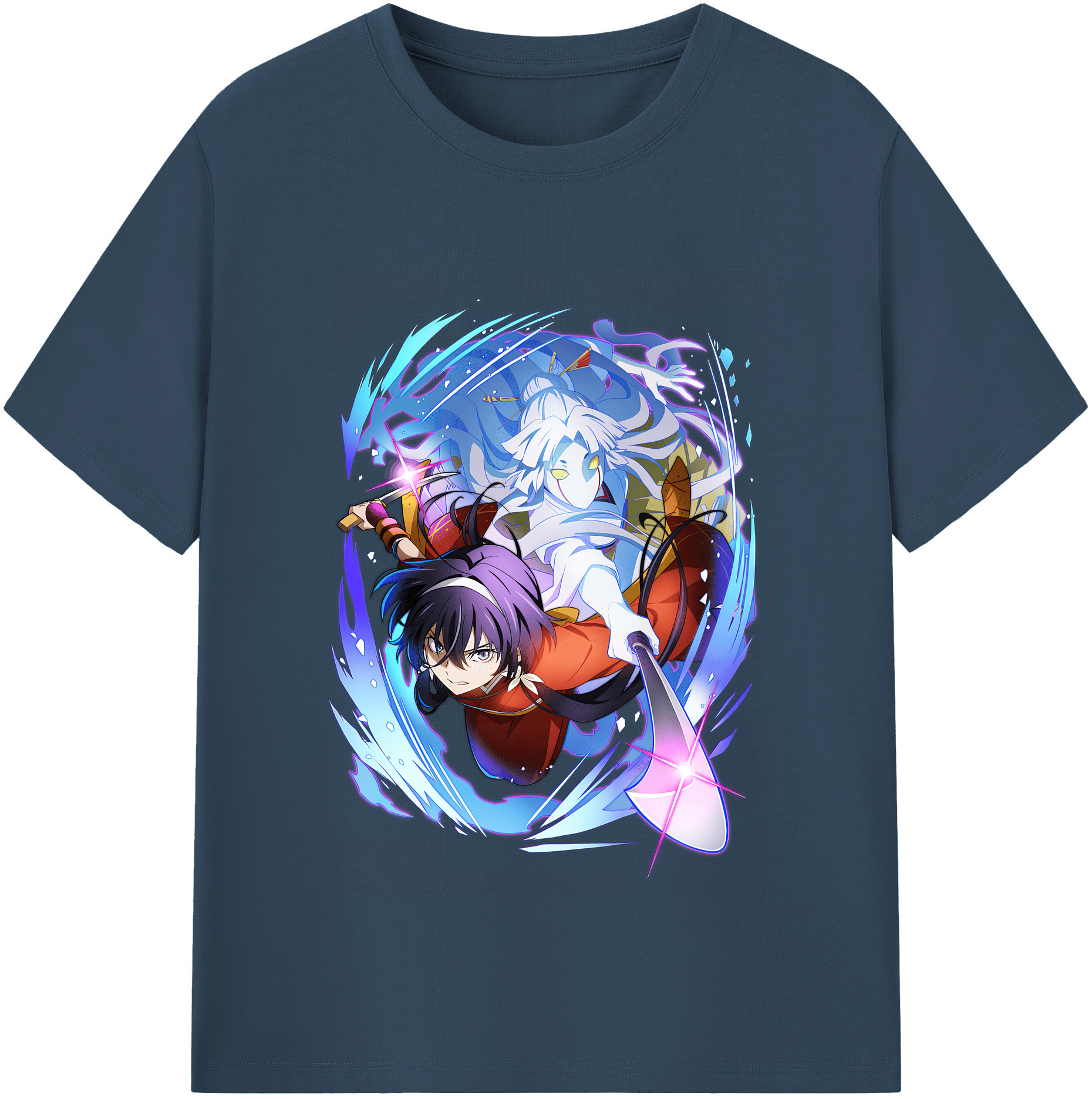 （画像用） 文豪ストレイドッグス Bungo Stray Dogs 綿100％半袖Tシャツ（フロントプリント）