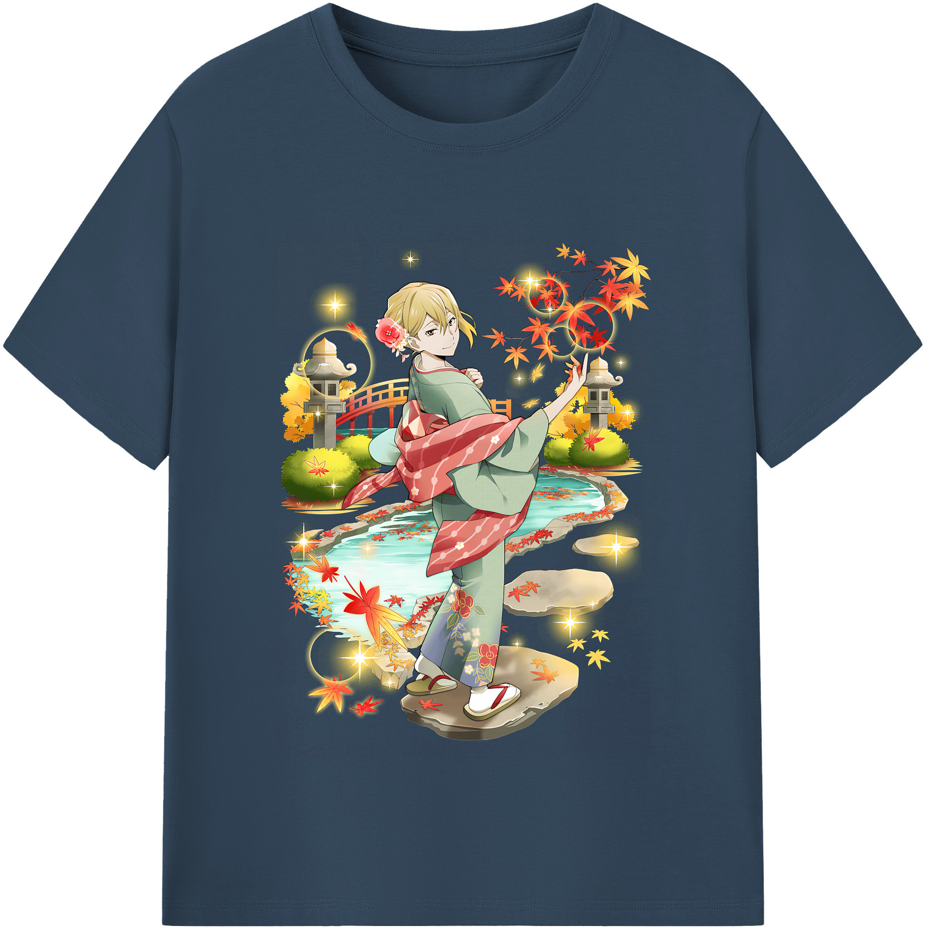 （画像用） 文豪ストレイドッグス Bungo Stray Dogs 綿100％半袖Tシャツ（フロントプリント）