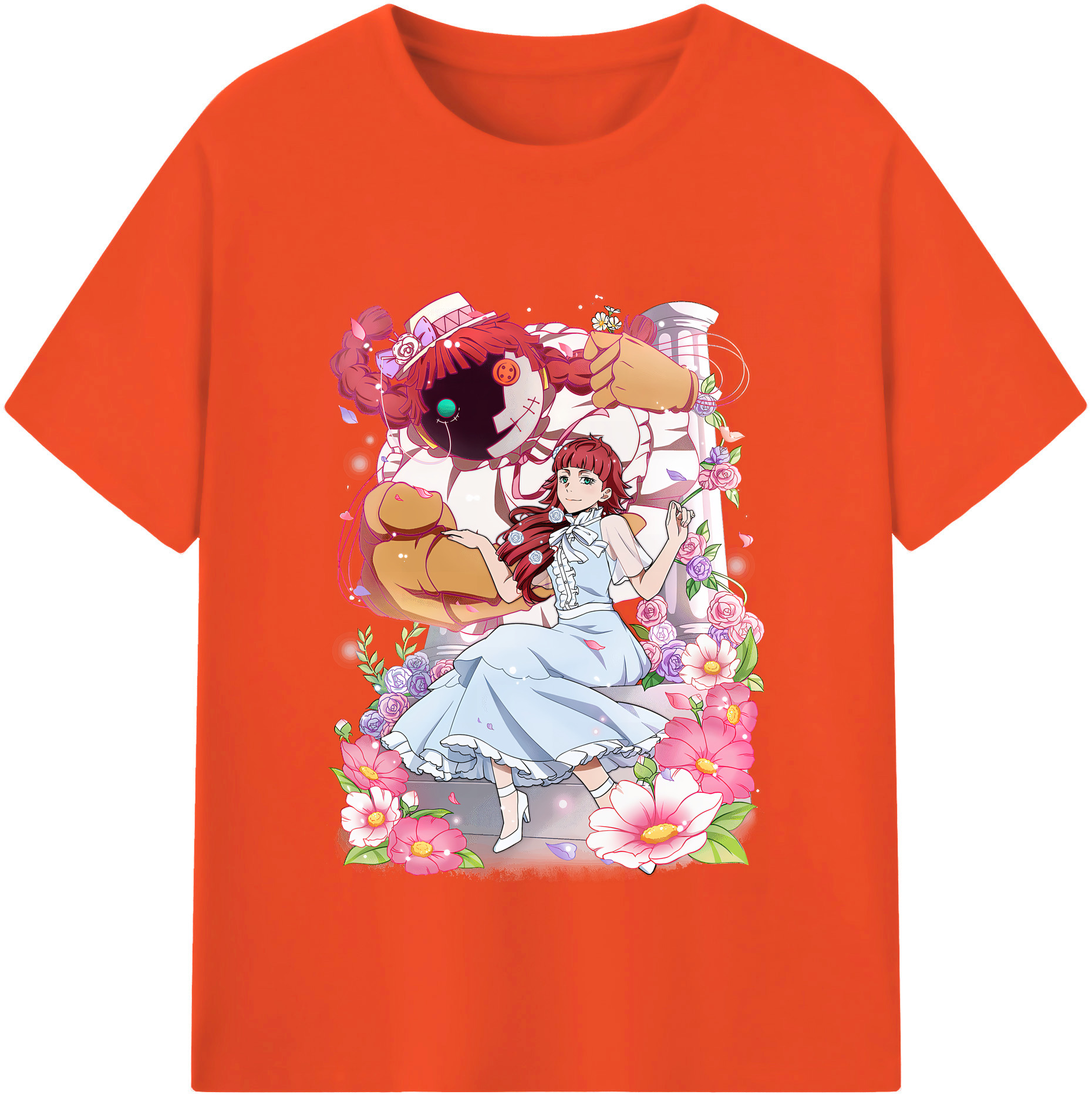 （画像用） 文豪ストレイドッグス Bungo Stray Dogs 綿100％半袖Tシャツ（フロントプリント）