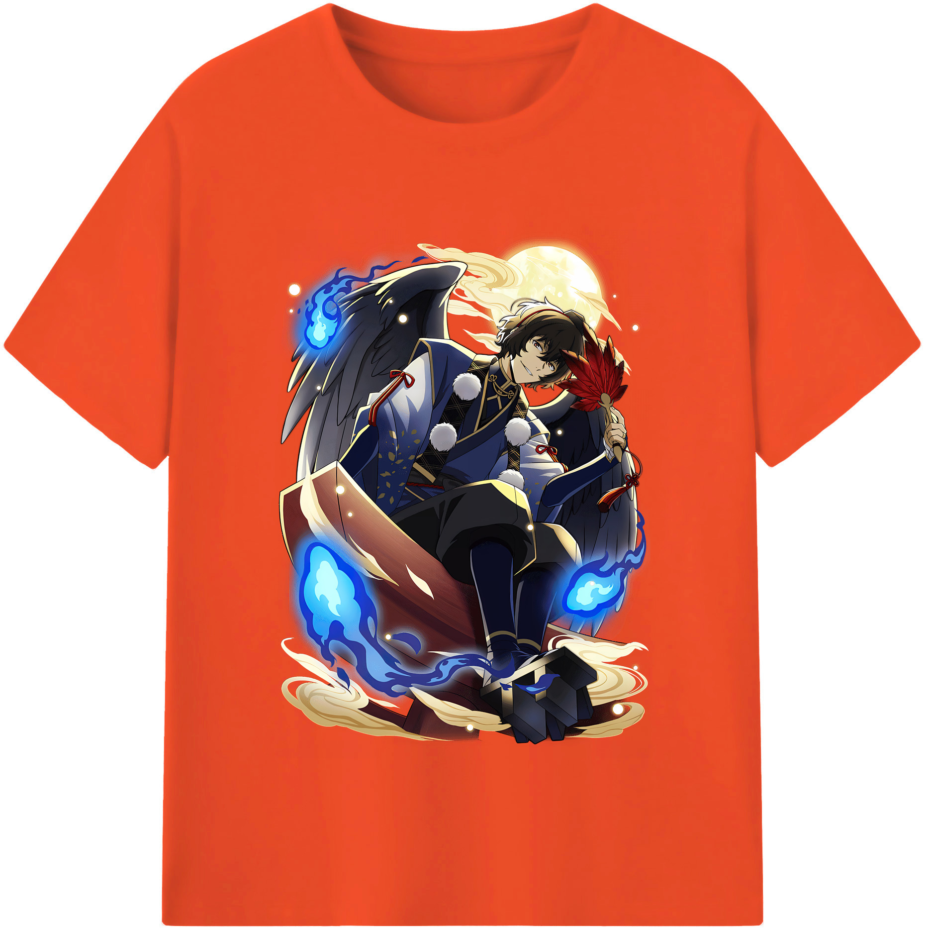 （画像用） 文豪ストレイドッグス Bungo Stray Dogs 綿100％半袖Tシャツ（フロントプリント）