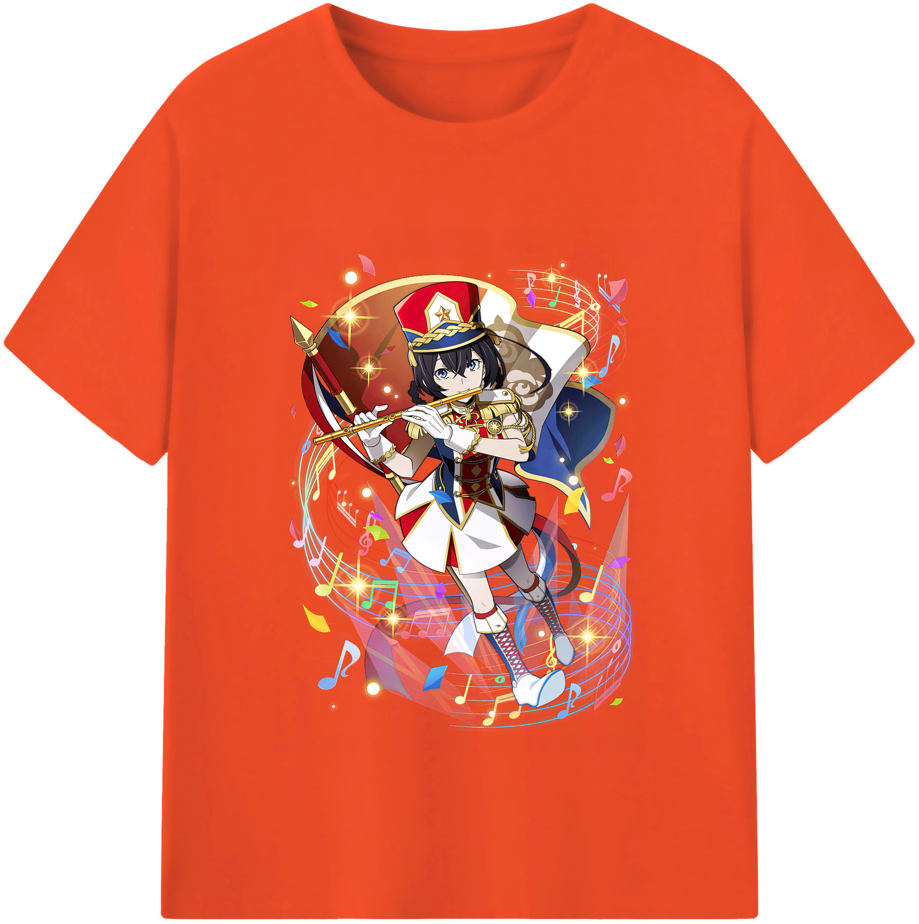（画像用） 文豪ストレイドッグス Bungo Stray Dogs 綿100％半袖Tシャツ（フロントプリント）