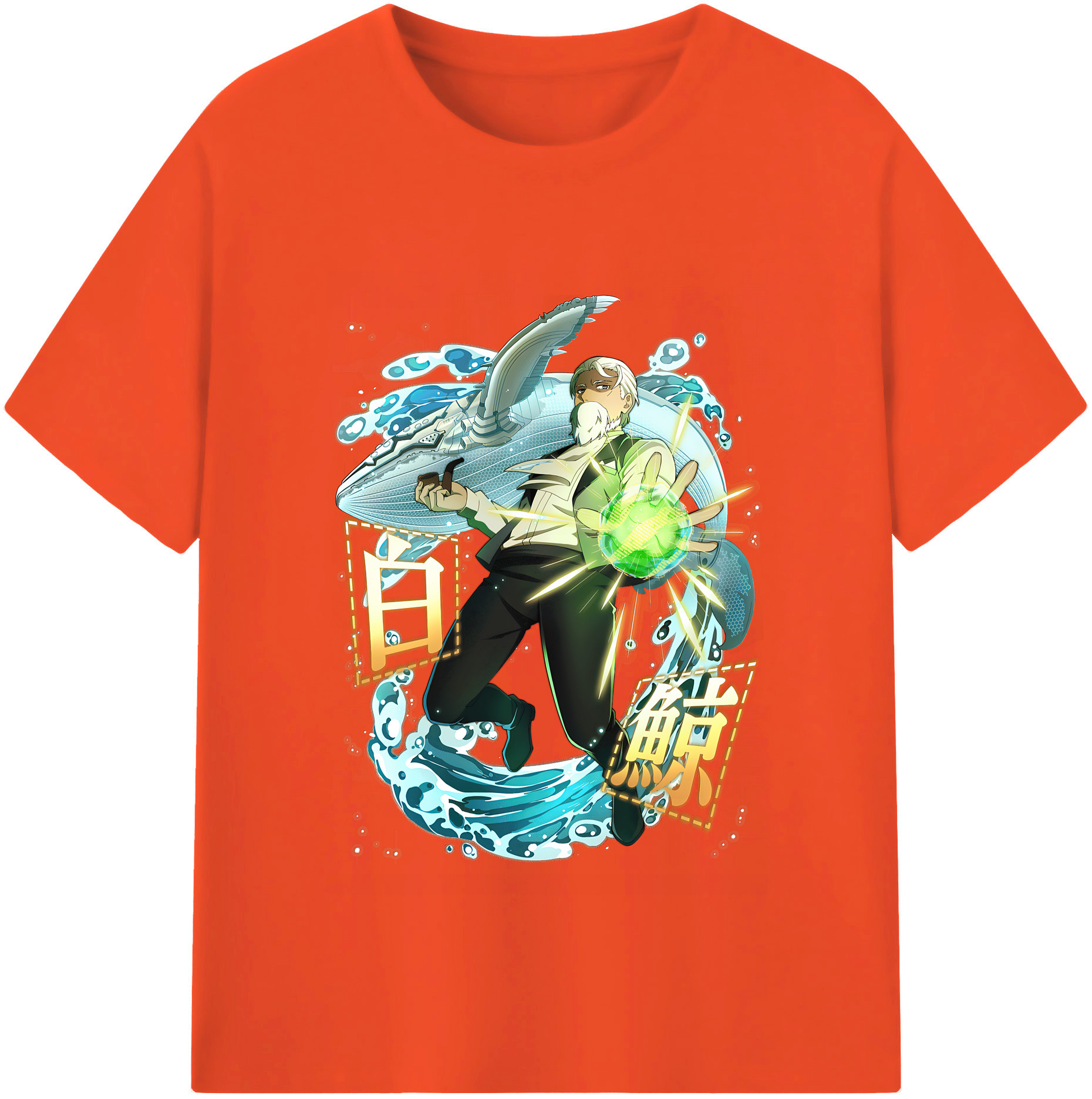 （画像用） 文豪ストレイドッグス Bungo Stray Dogs 綿100％半袖Tシャツ（フロントプリント）