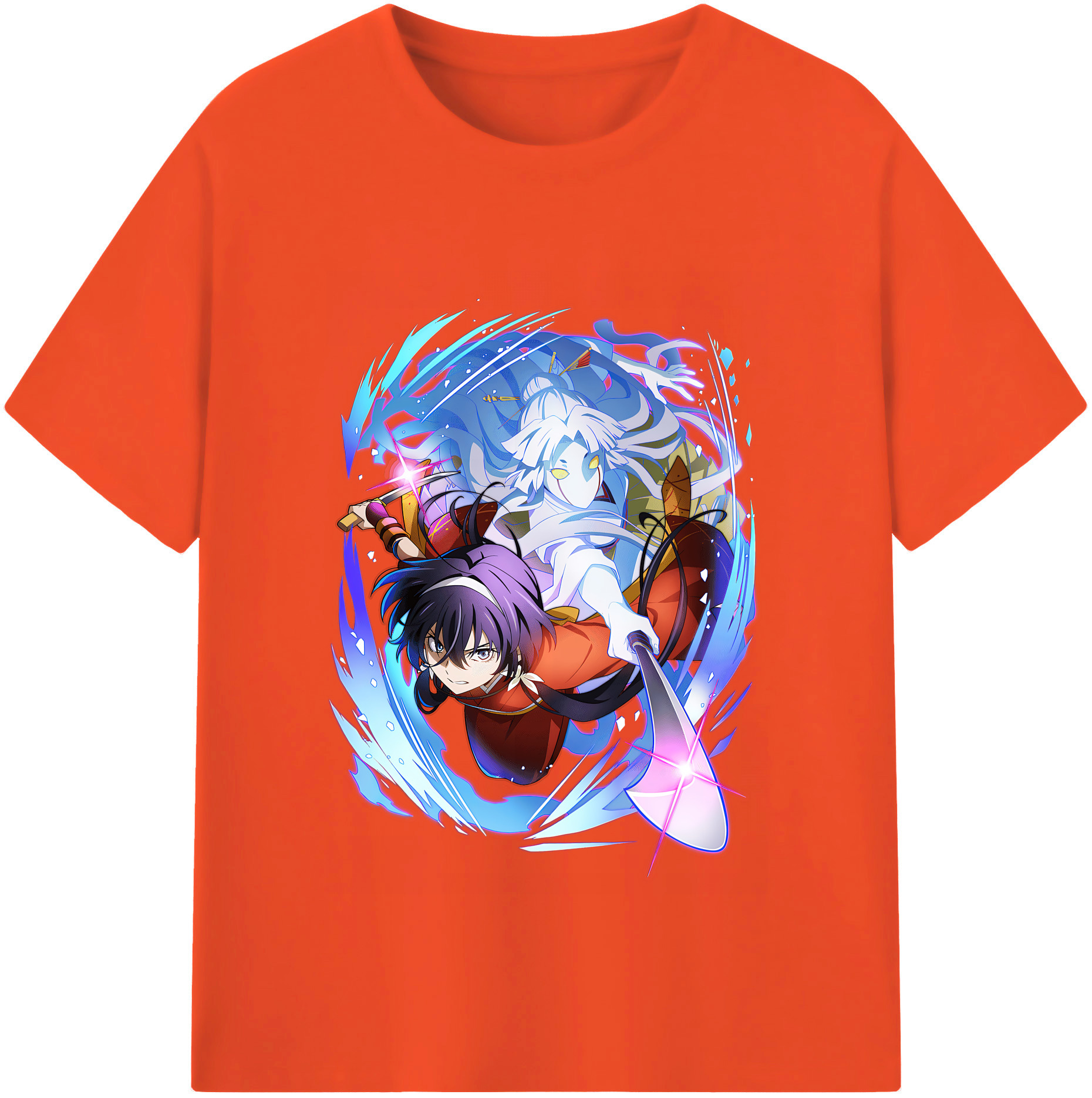 （画像用） 文豪ストレイドッグス Bungo Stray Dogs 綿100％半袖Tシャツ（フロントプリント）
