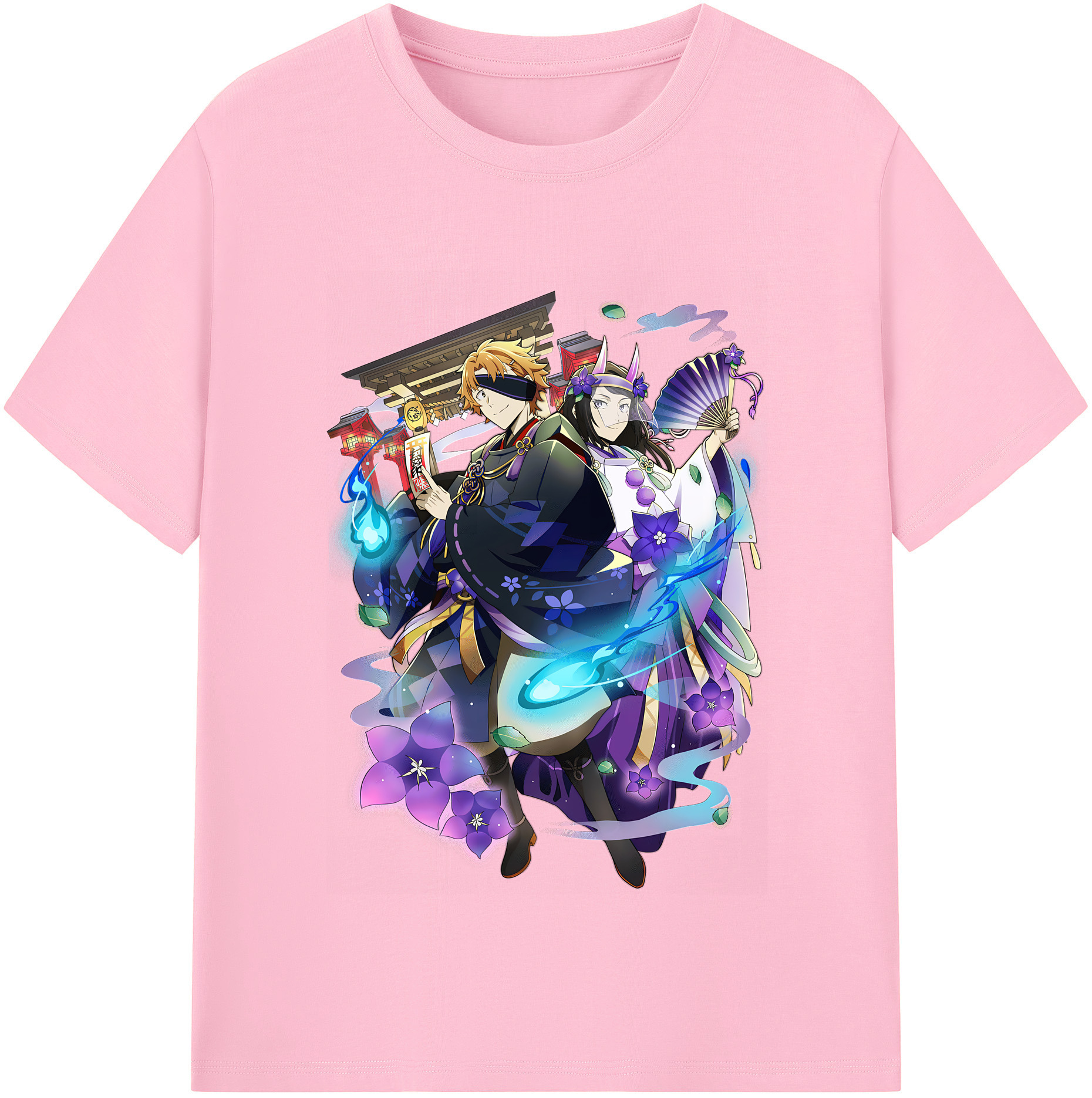 （画像用） 文豪ストレイドッグス Bungo Stray Dogs 綿100％半袖Tシャツ（フロントプリント）
