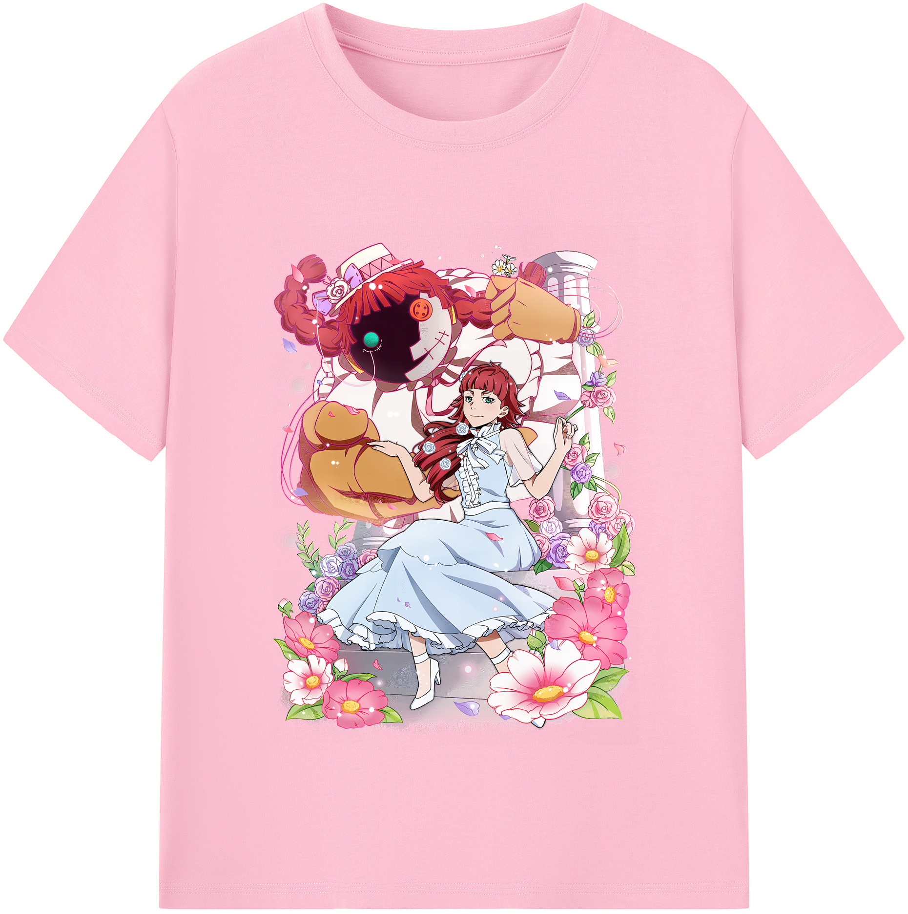 （画像用） 文豪ストレイドッグス Bungo Stray Dogs 綿100％半袖Tシャツ（フロントプリント）