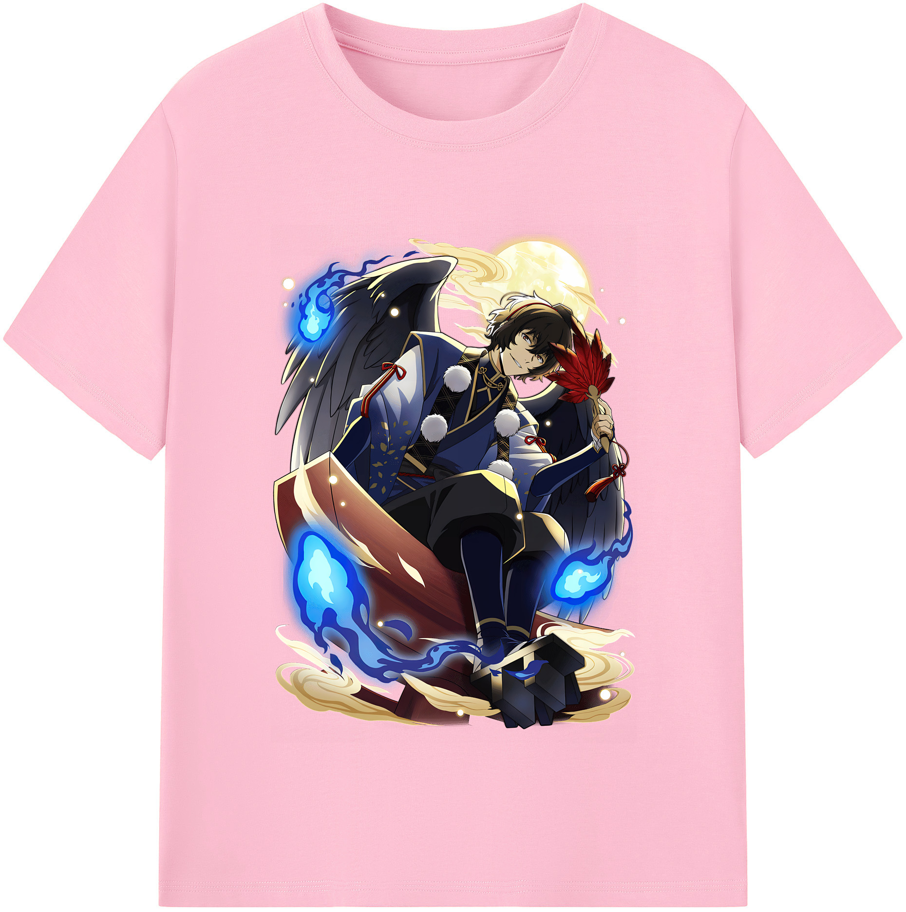 （画像用） 文豪ストレイドッグス Bungo Stray Dogs 綿100％半袖Tシャツ（フロントプリント）