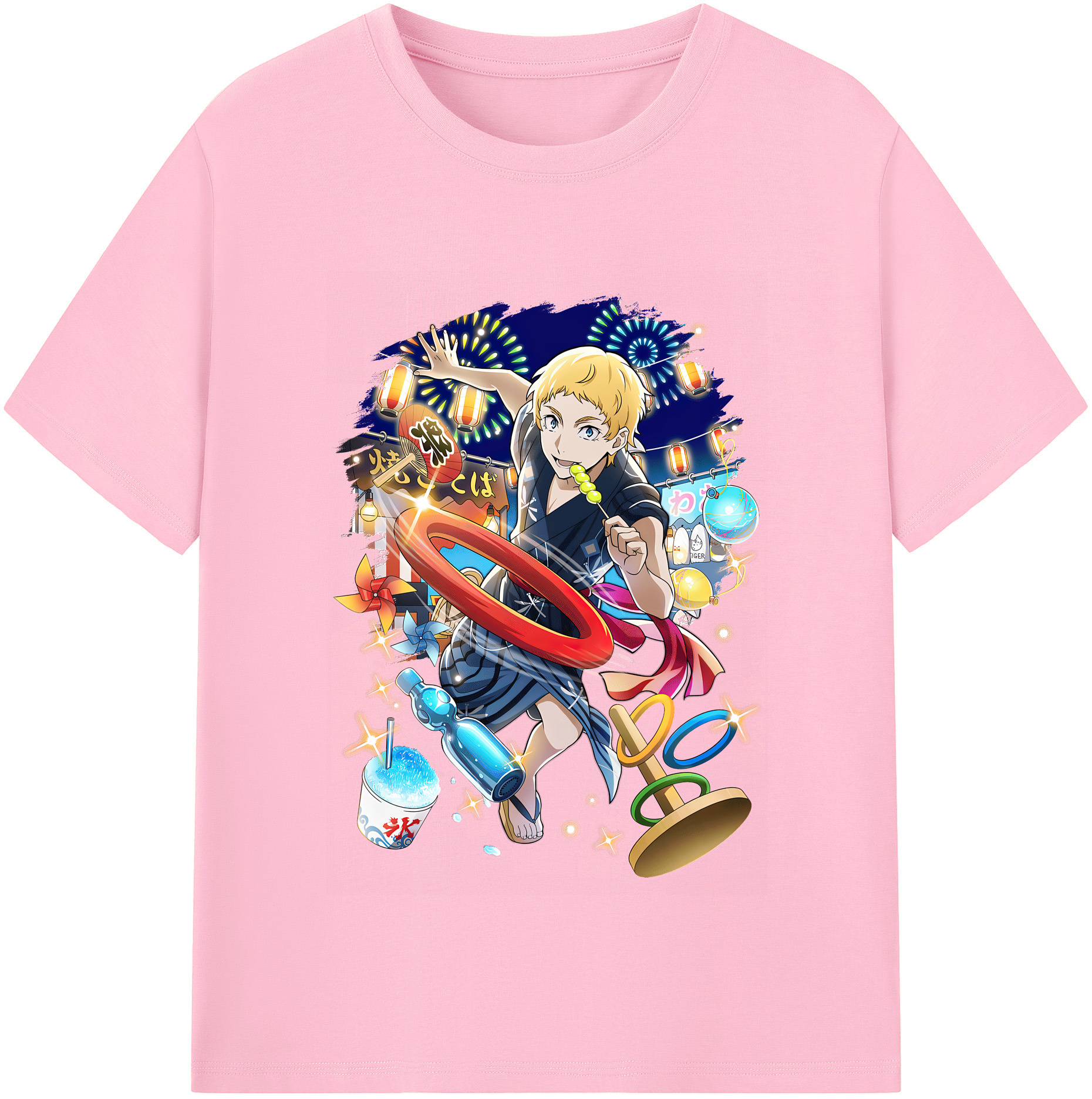 （画像用） 文豪ストレイドッグス Bungo Stray Dogs 綿100％半袖Tシャツ（フロントプリント）