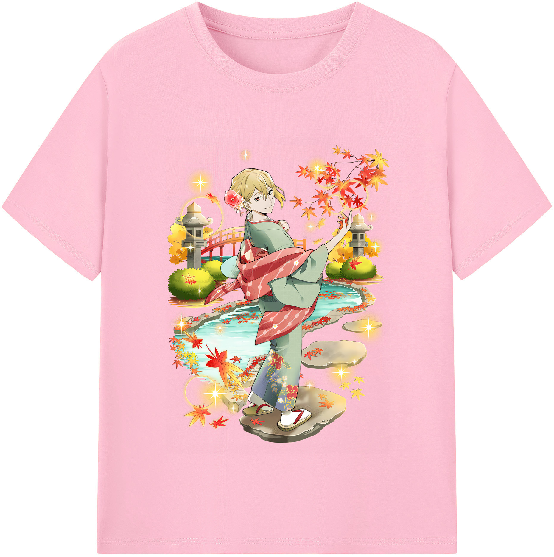 （画像用） 文豪ストレイドッグス Bungo Stray Dogs 綿100％半袖Tシャツ（フロントプリント）
