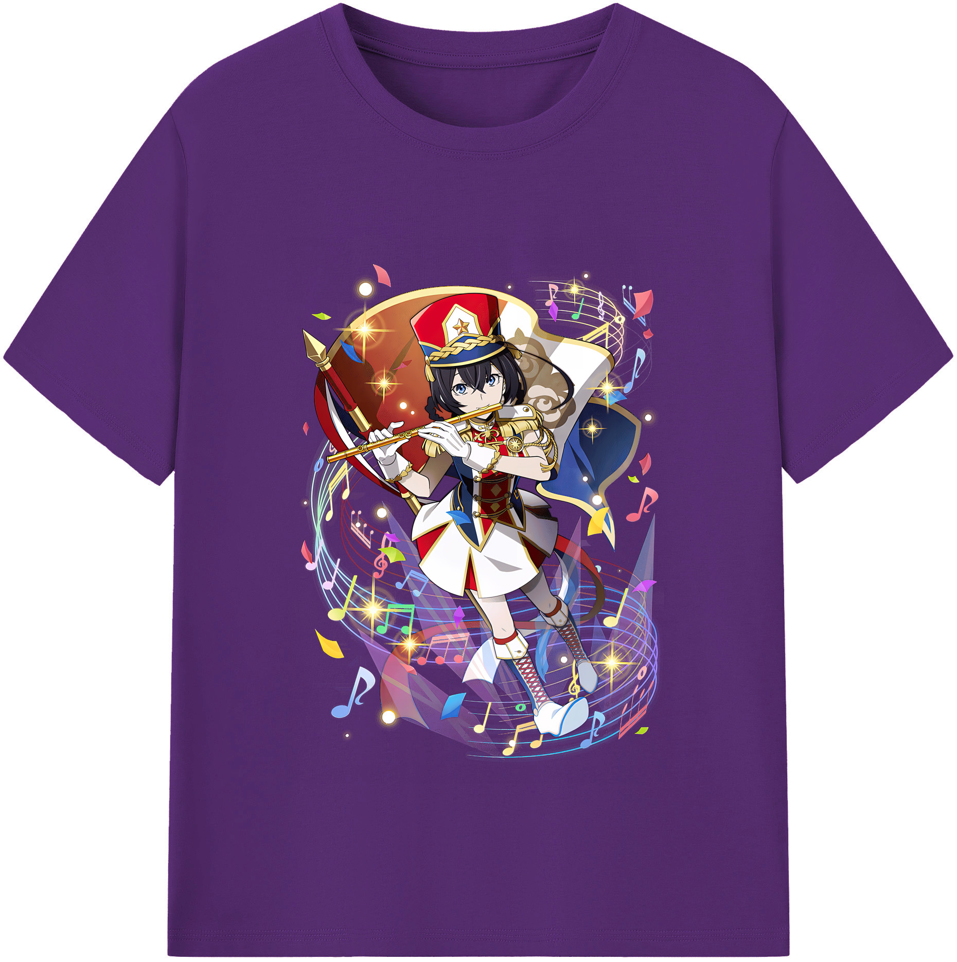 （画像用） 文豪ストレイドッグス Bungo Stray Dogs 綿100％半袖Tシャツ（フロントプリント）
