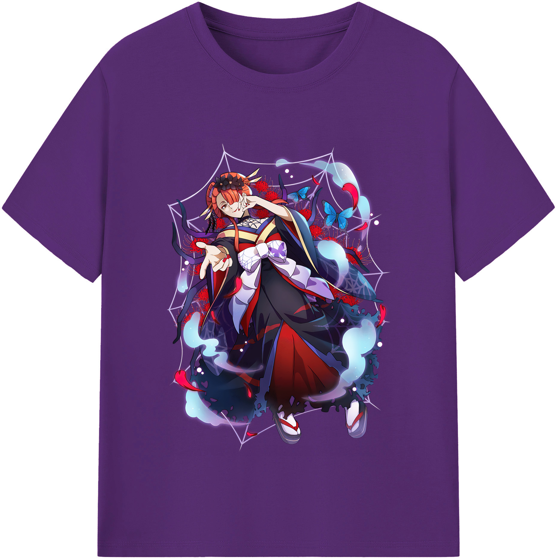 （画像用） 文豪ストレイドッグス Bungo Stray Dogs 綿100％半袖Tシャツ（フロントプリント）