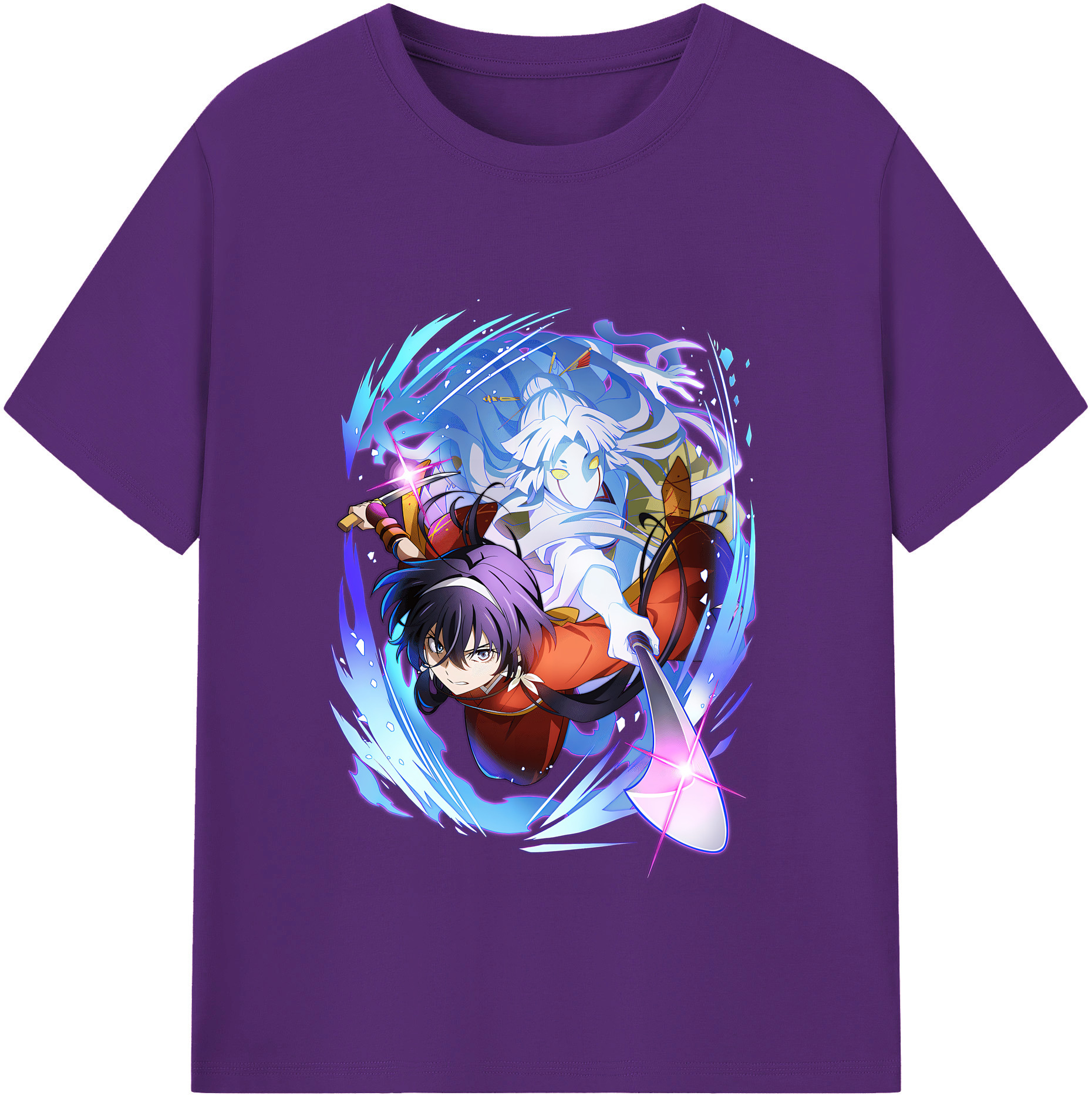 （画像用） 文豪ストレイドッグス Bungo Stray Dogs 綿100％半袖Tシャツ（フロントプリント）