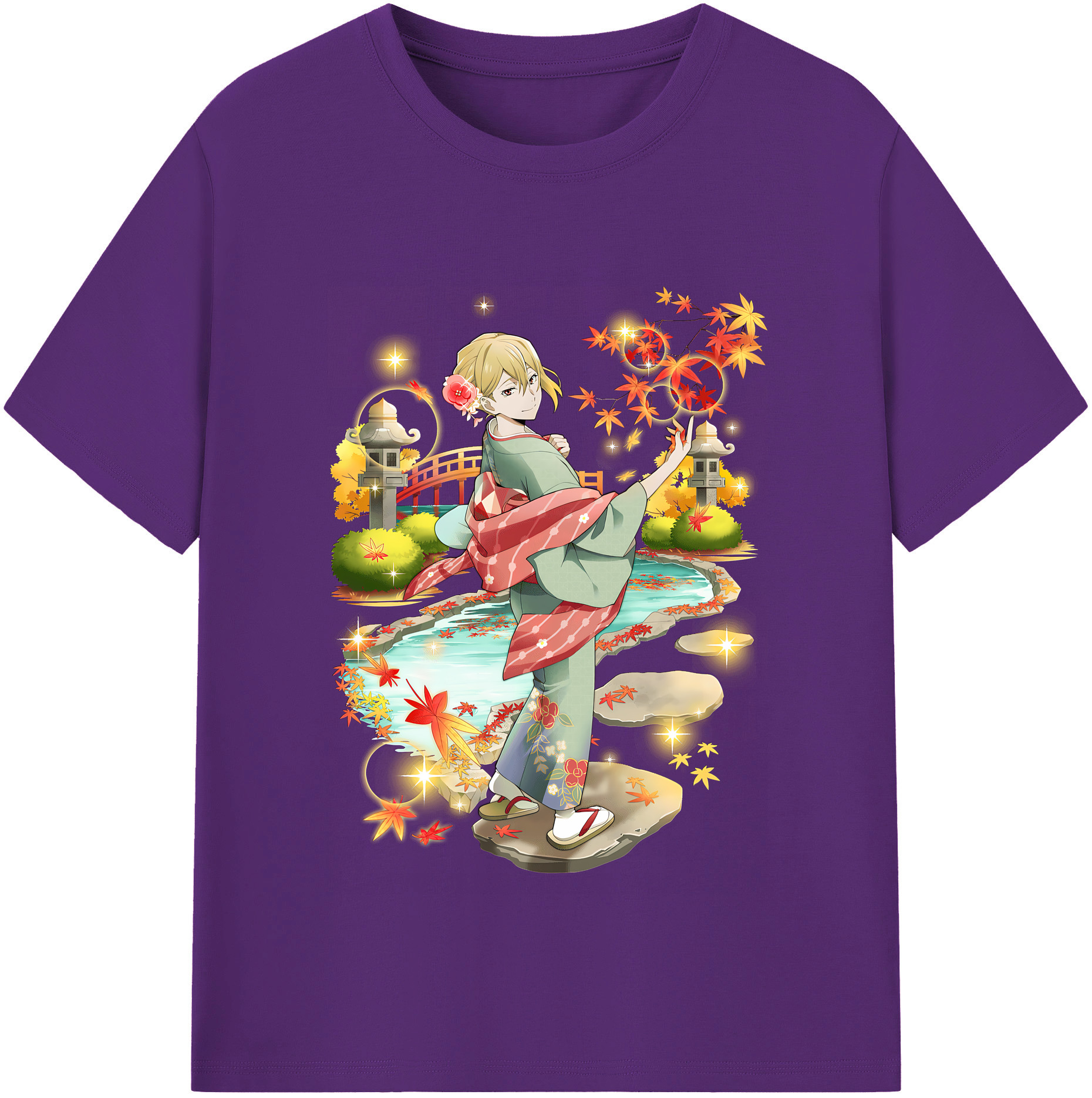 （画像用） 文豪ストレイドッグス Bungo Stray Dogs 綿100％半袖Tシャツ（フロントプリント）