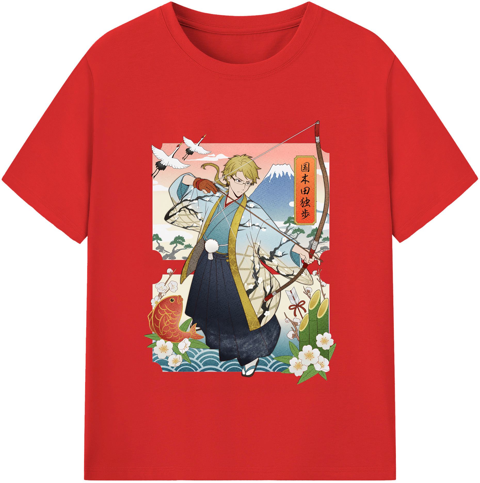 （画像用） 文豪ストレイドッグス Bungo Stray Dogs 綿100％半袖Tシャツ（フロントプリント）