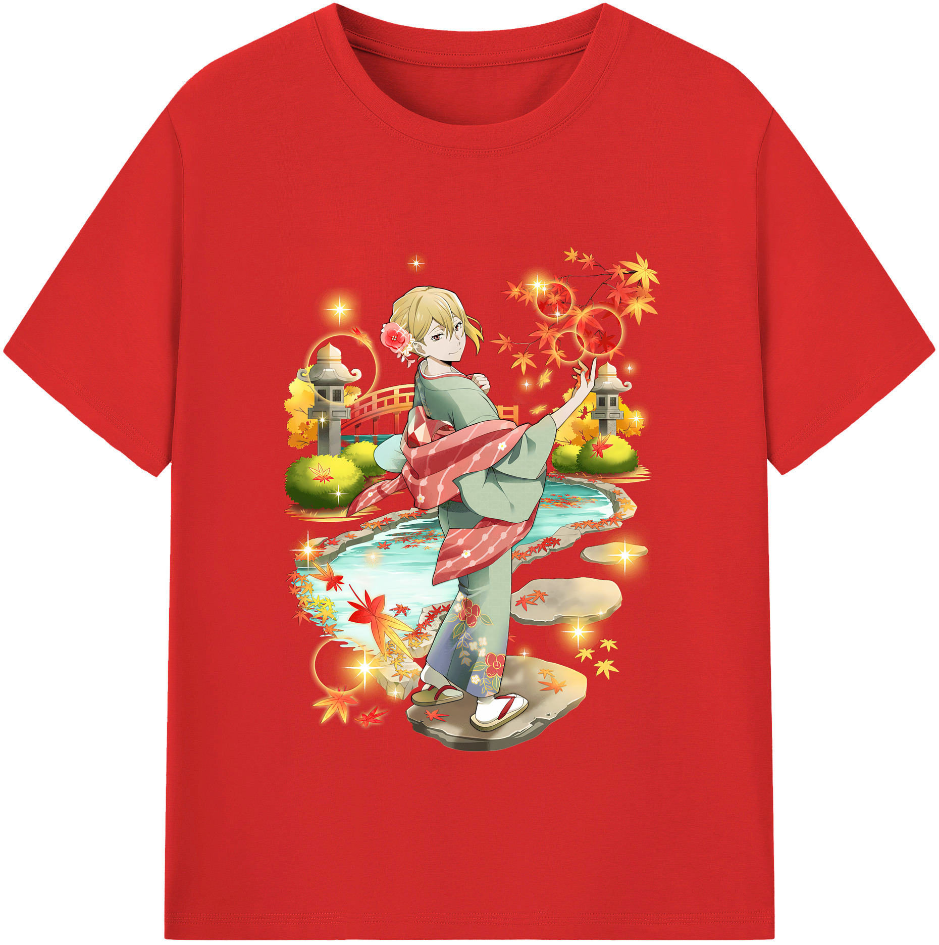 （画像用） 文豪ストレイドッグス Bungo Stray Dogs 綿100％半袖Tシャツ（フロントプリント）