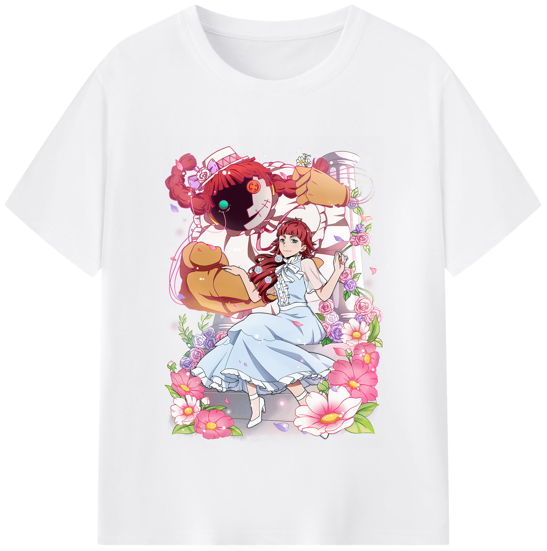 （画像用） 文豪ストレイドッグス Bungo Stray Dogs 綿100％半袖Tシャツ（フロントプリント）