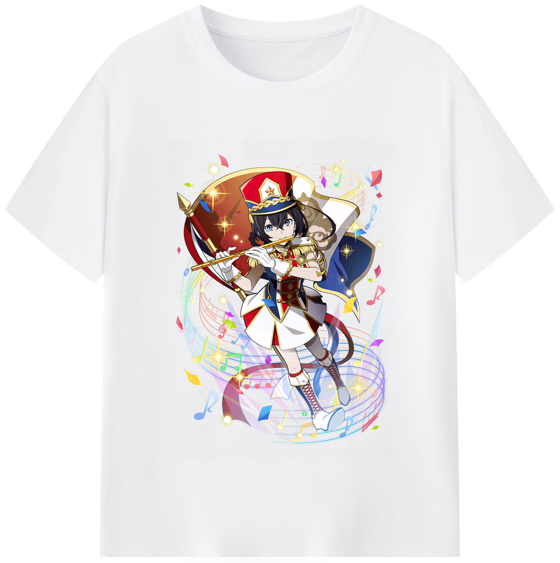 （画像用） 文豪ストレイドッグス Bungo Stray Dogs 綿100％半袖Tシャツ（フロントプリント）