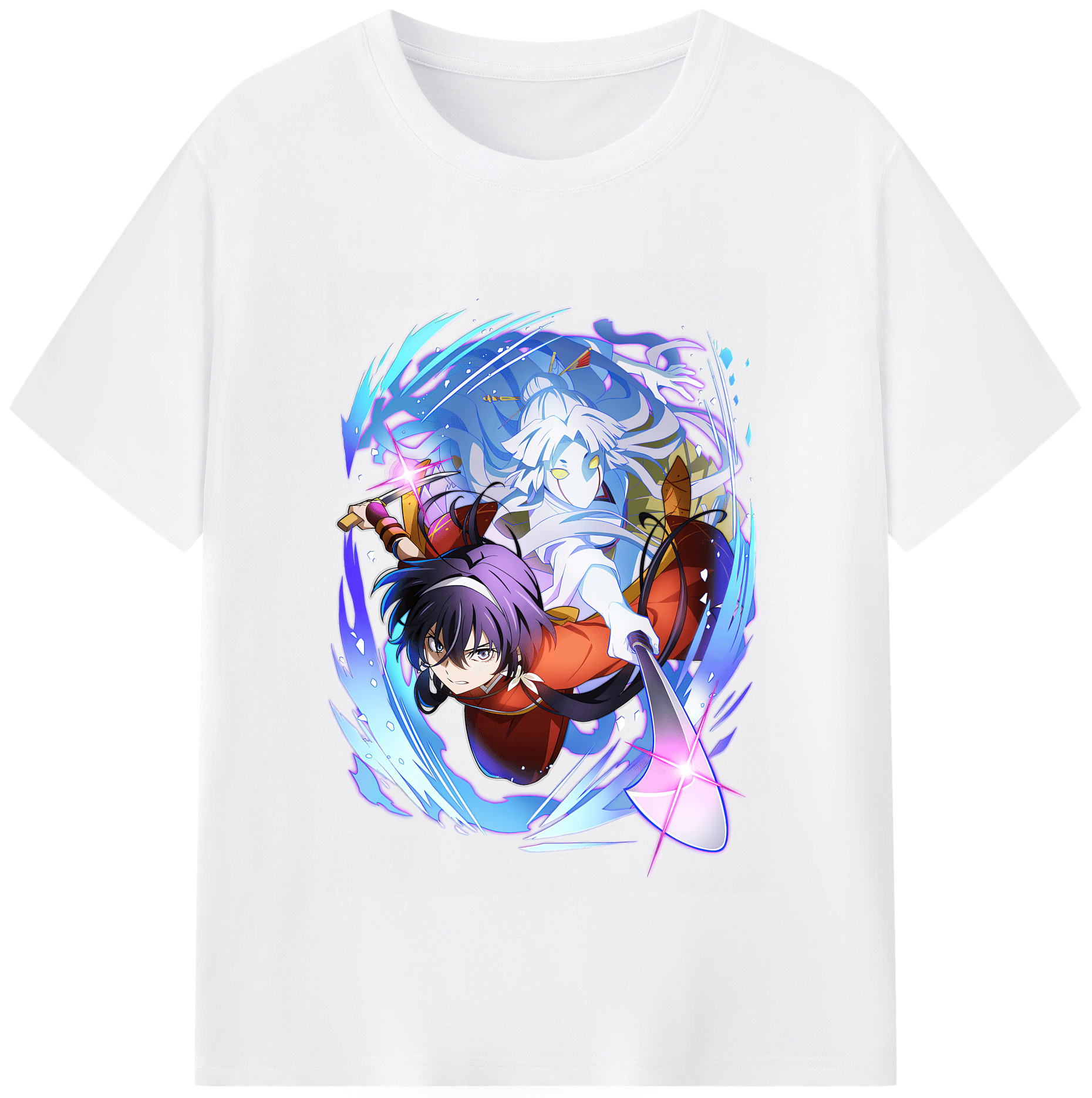（画像用） 文豪ストレイドッグス Bungo Stray Dogs 綿100％半袖Tシャツ（フロントプリント）