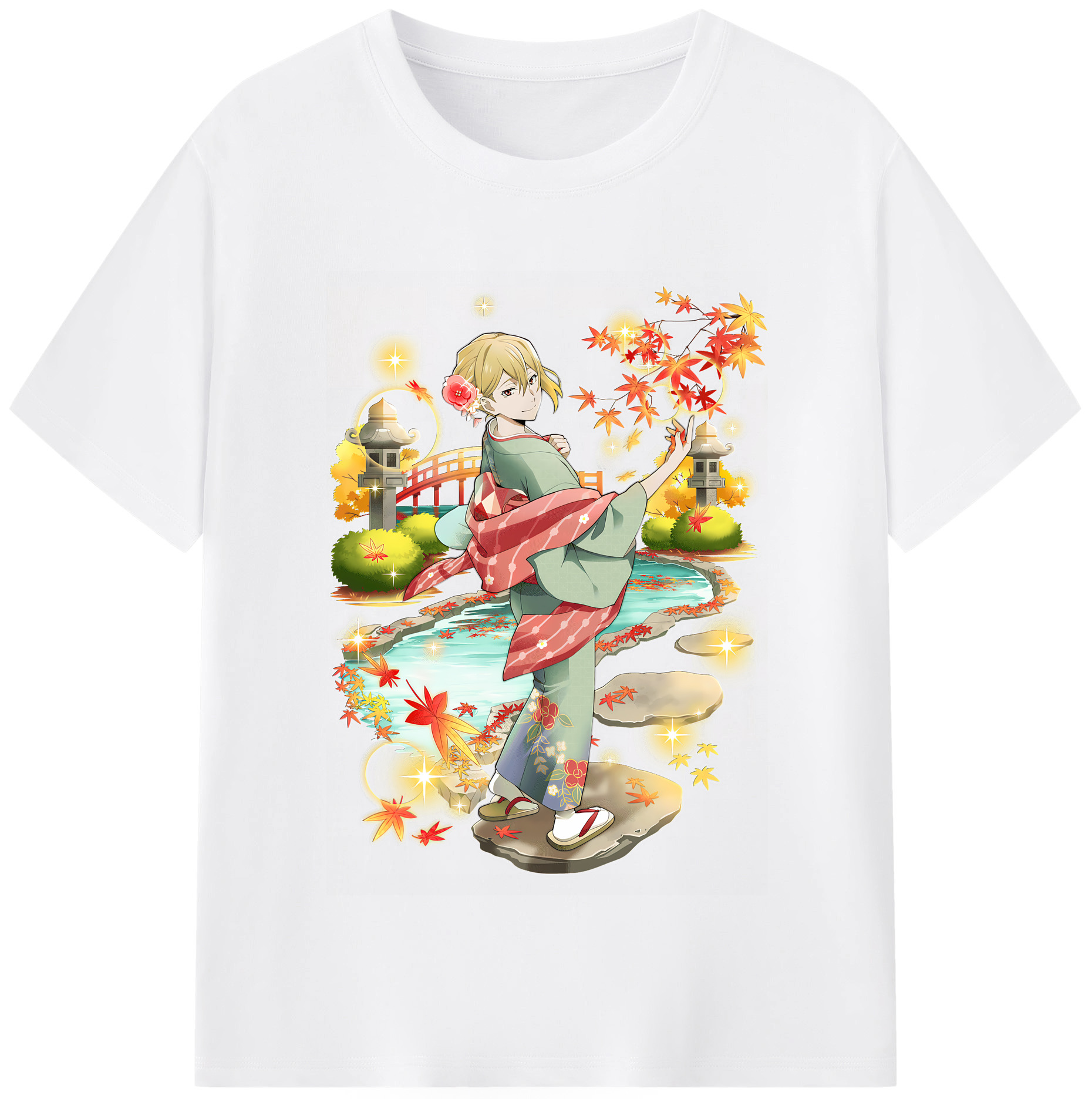 （画像用） 文豪ストレイドッグス Bungo Stray Dogs 綿100％半袖Tシャツ（フロントプリント）