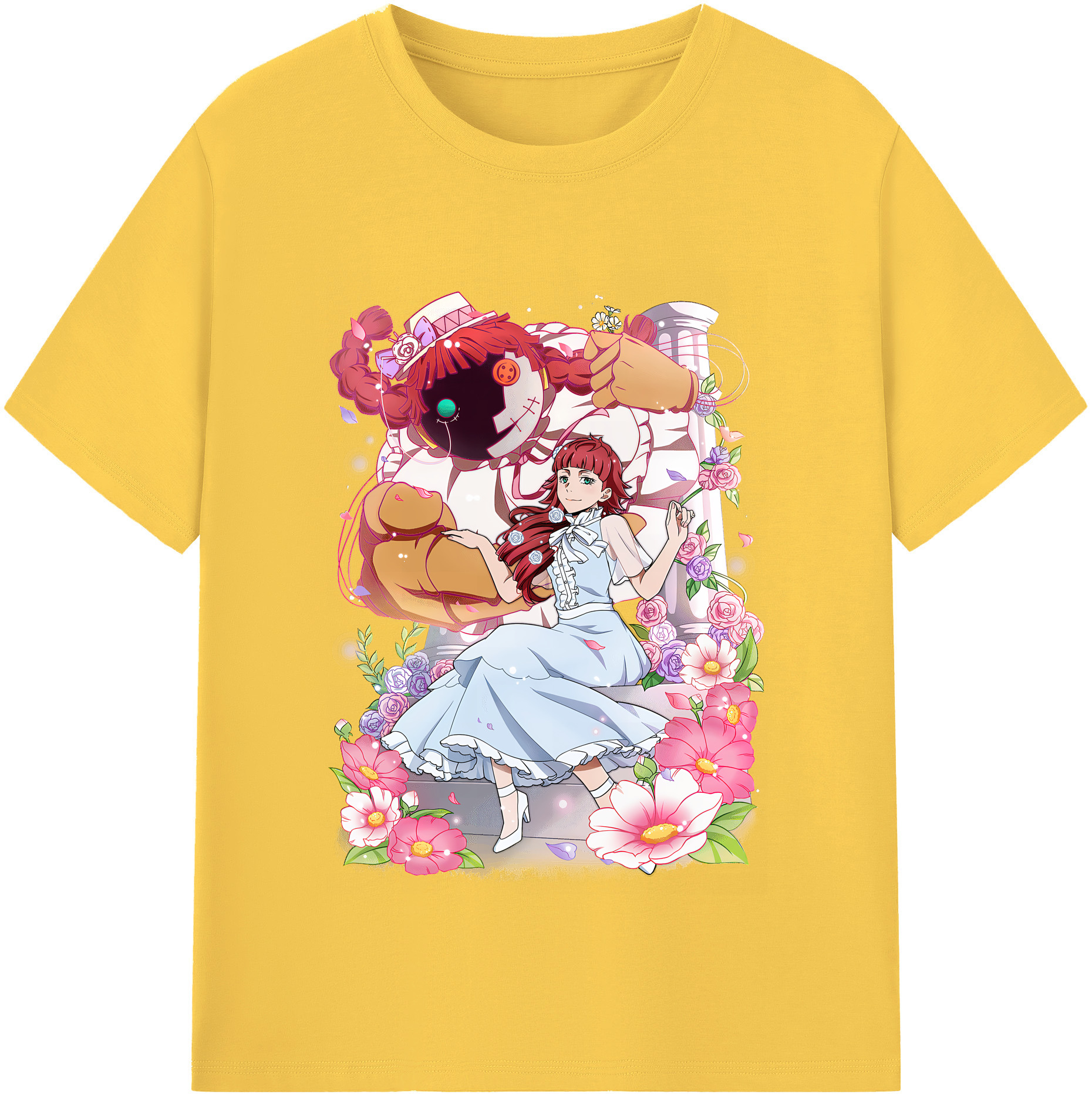 （画像用） 文豪ストレイドッグス Bungo Stray Dogs 綿100％半袖Tシャツ（フロントプリント）